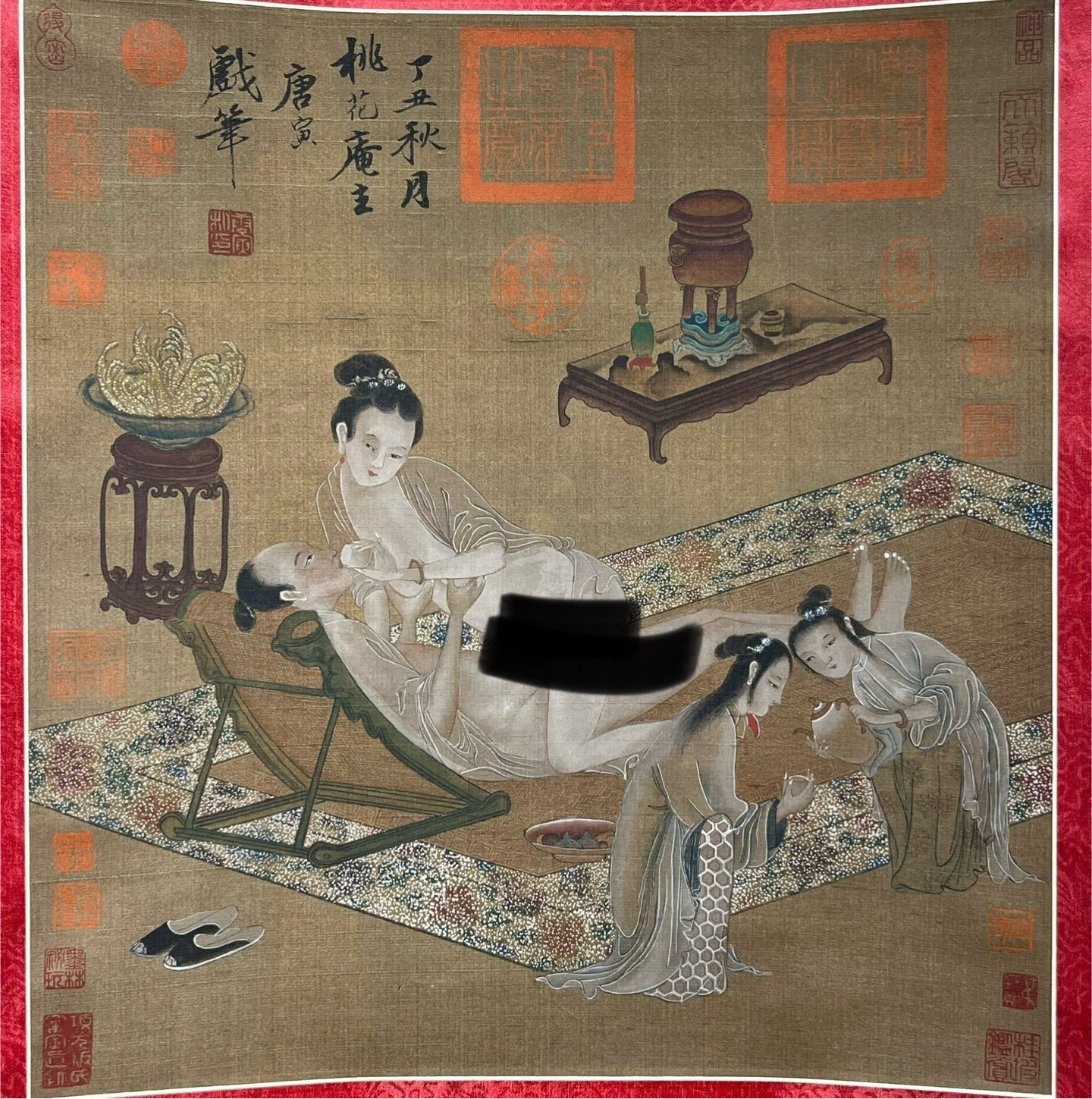 Chinese scroll painting Tang Yin