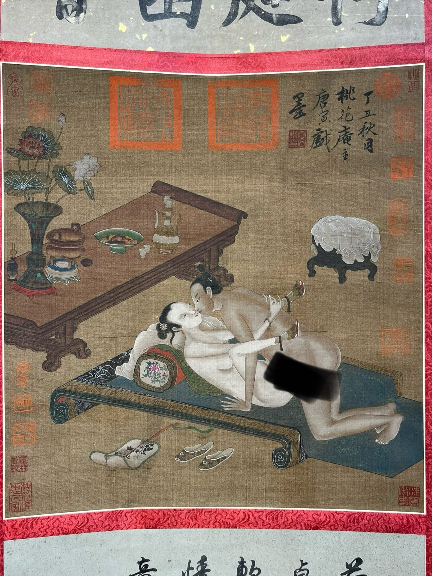 Chinese scroll painting Tang Yin