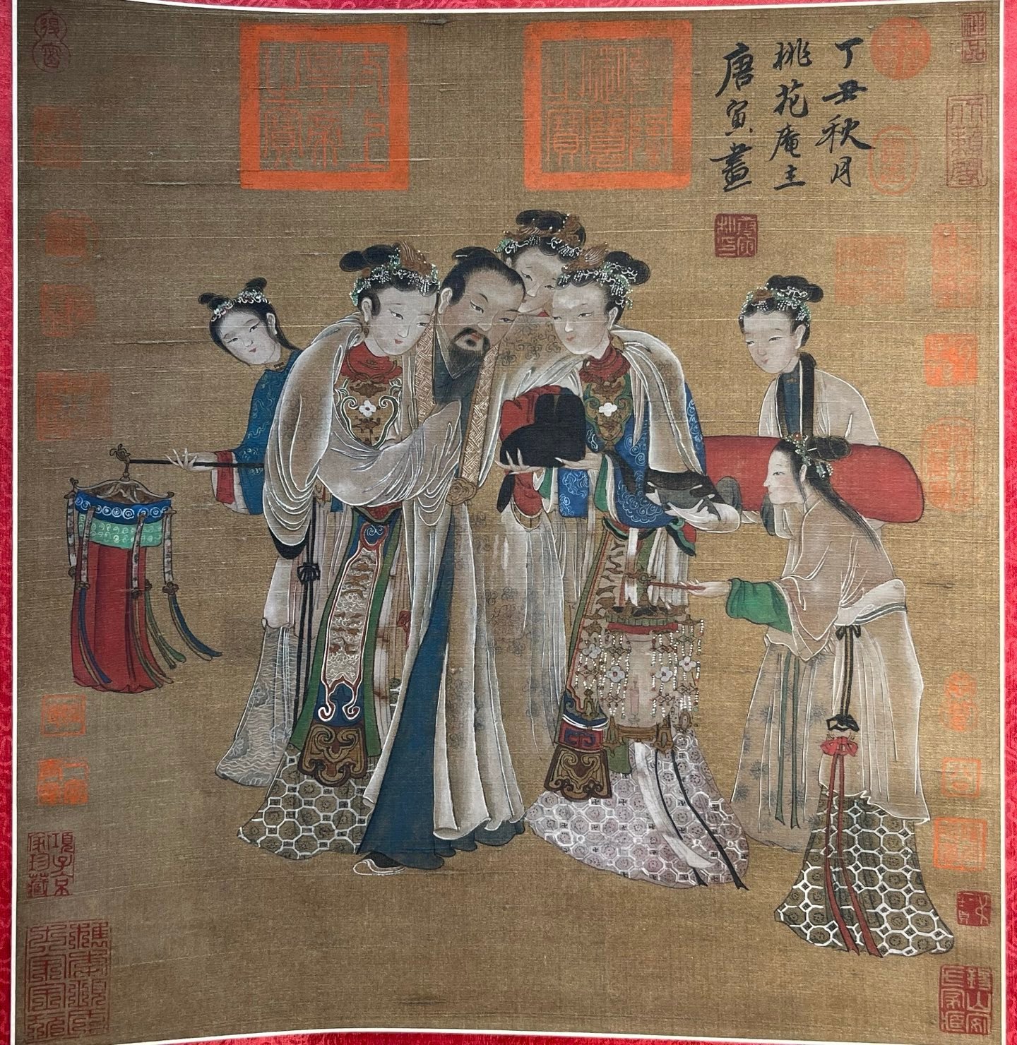 Chinese scroll painting Tang Yin