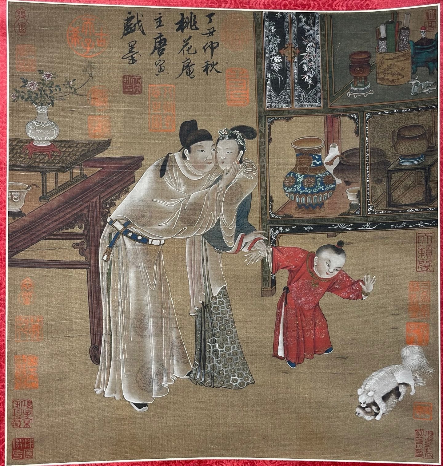 Chinese scroll painting Tang Yin
