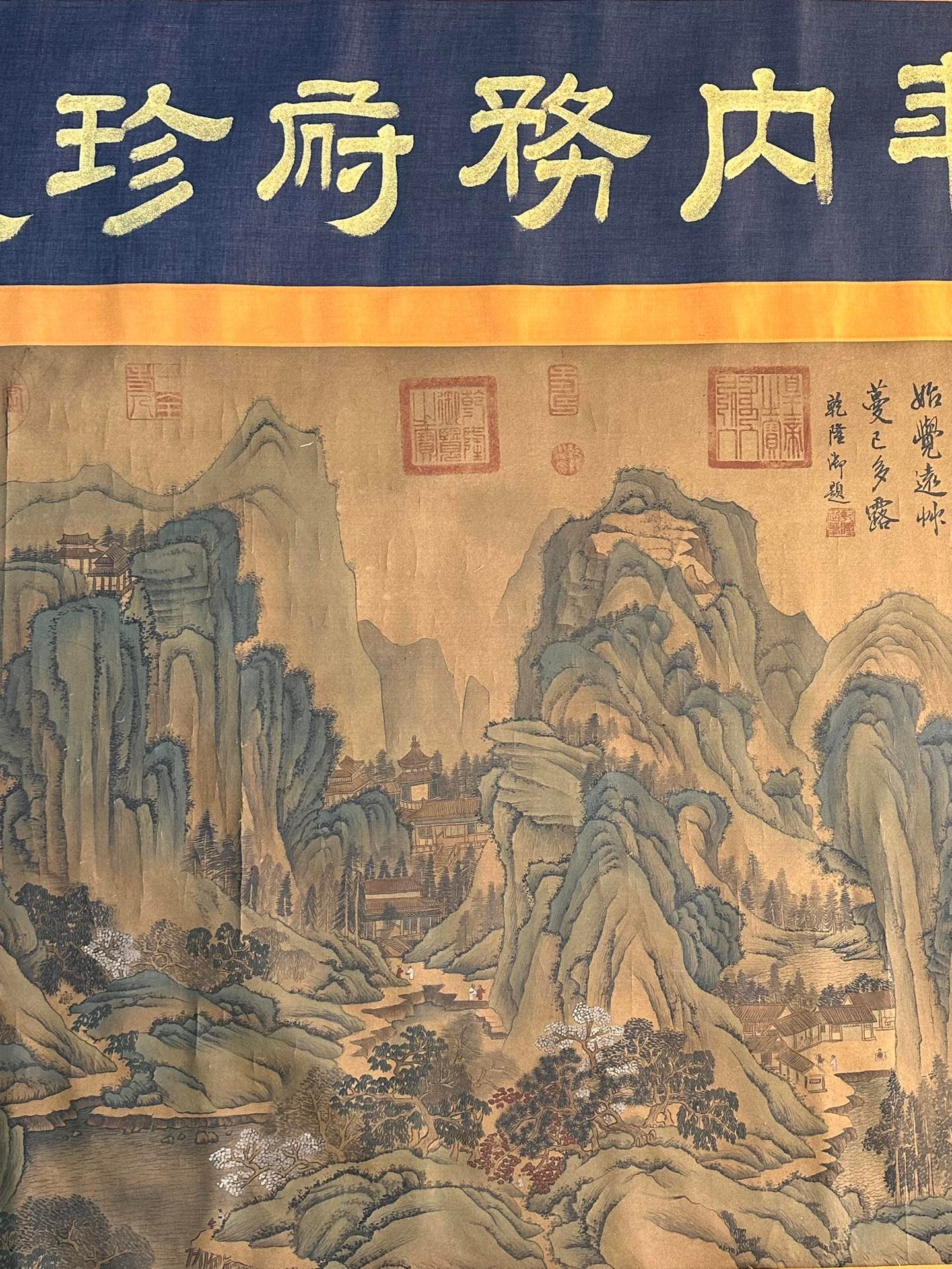 Chinese scroll painting Zhang Zeduan