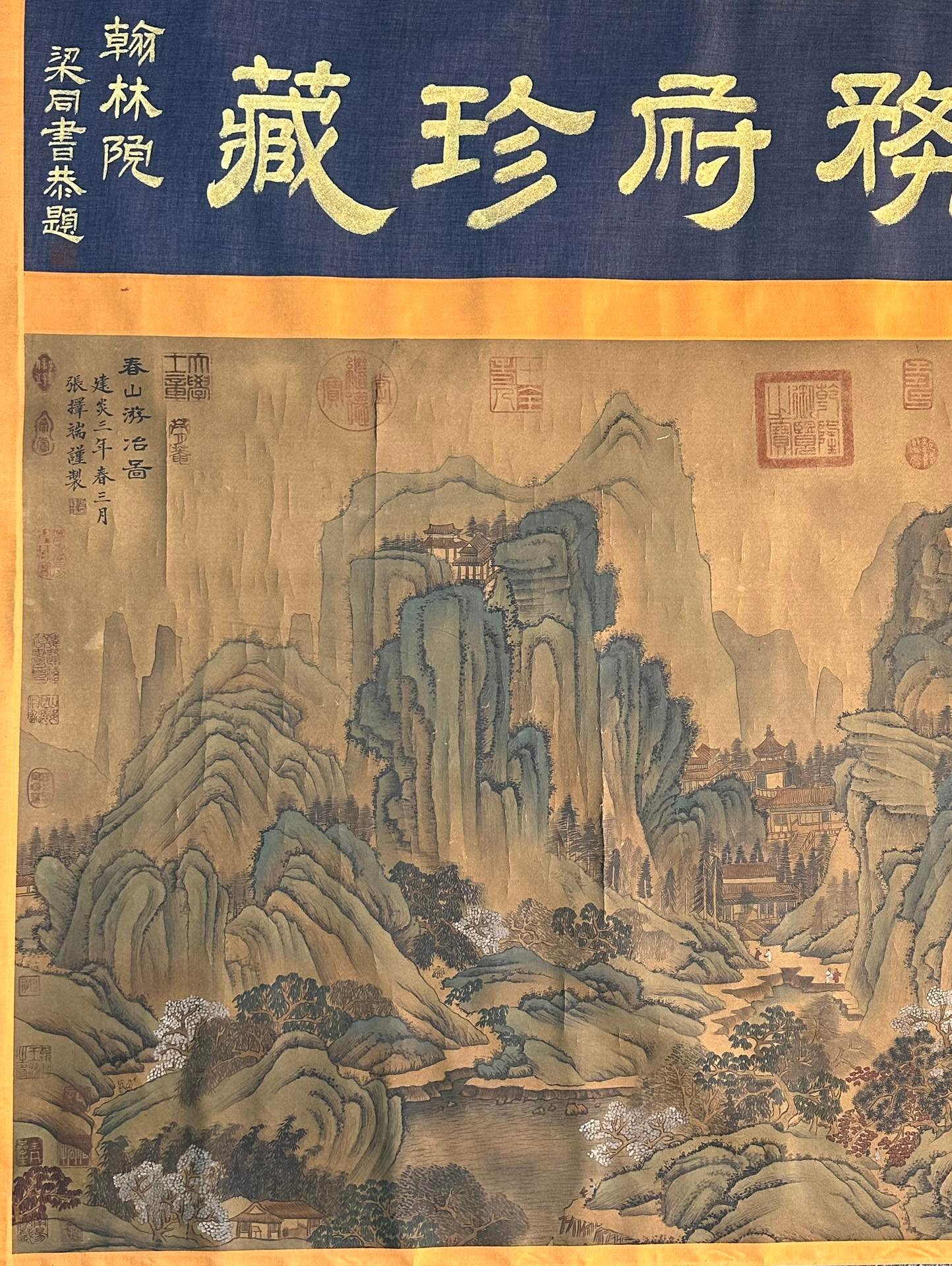 Chinese scroll painting Zhang Zeduan