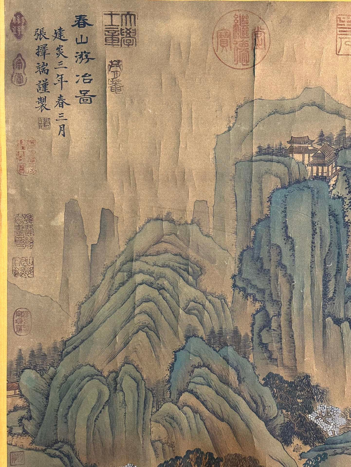 Chinese scroll painting Zhang Zeduan