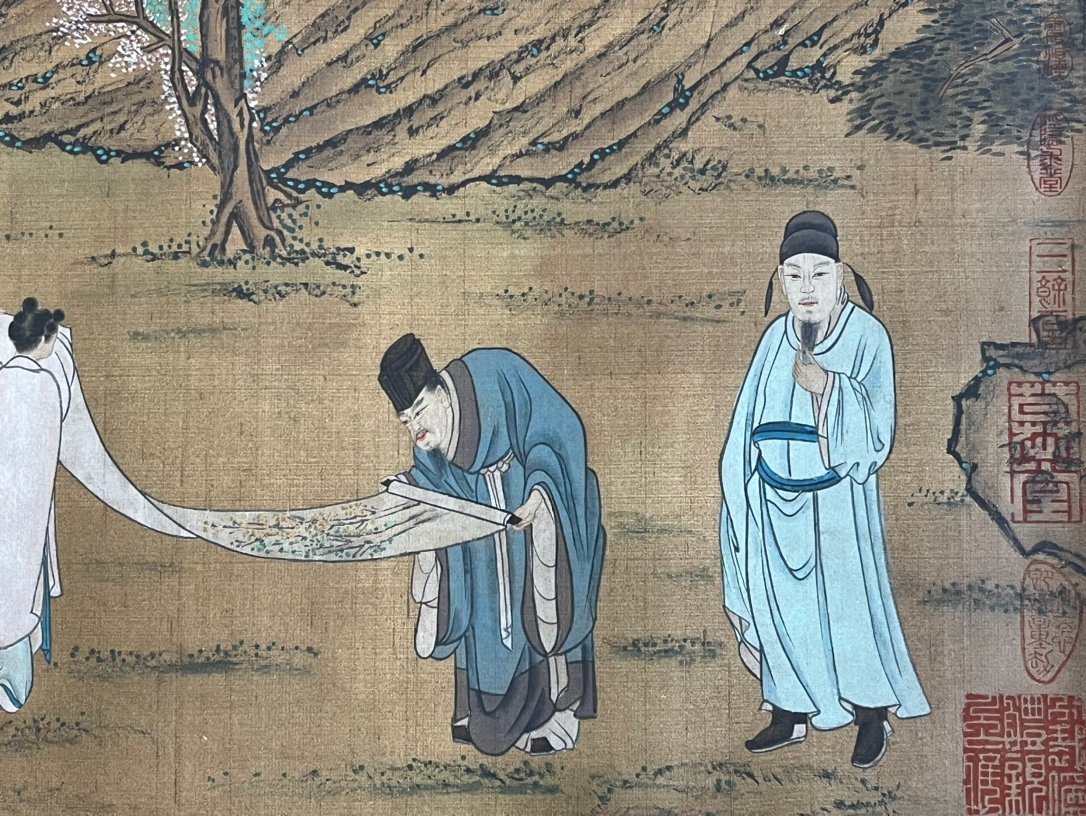 Chinese scroll painting Ren Renfa