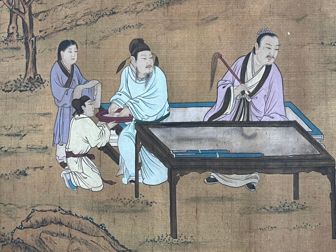 Chinese scroll painting Ren Renfa