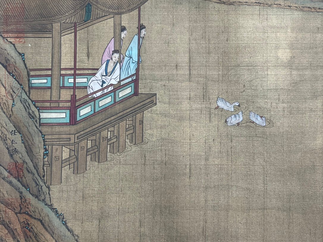Chinese scroll painting Ren Renfa