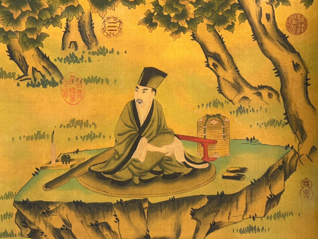 Chinese scroll painting Huaisu