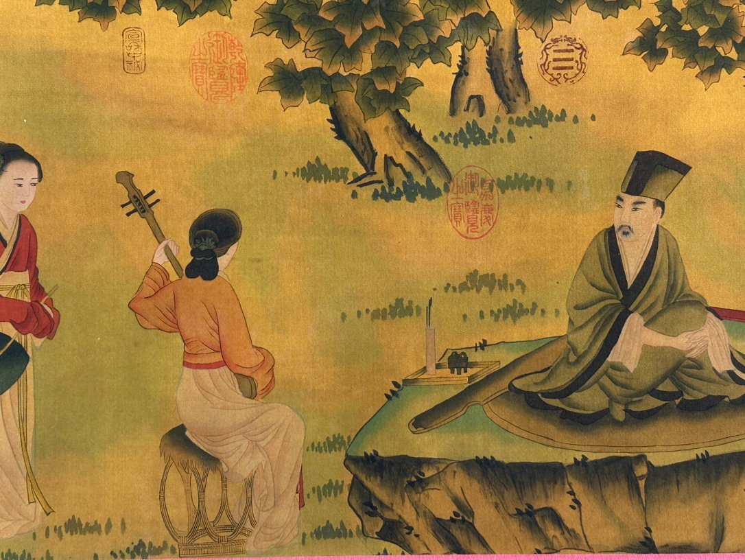 Chinese scroll painting Huaisu