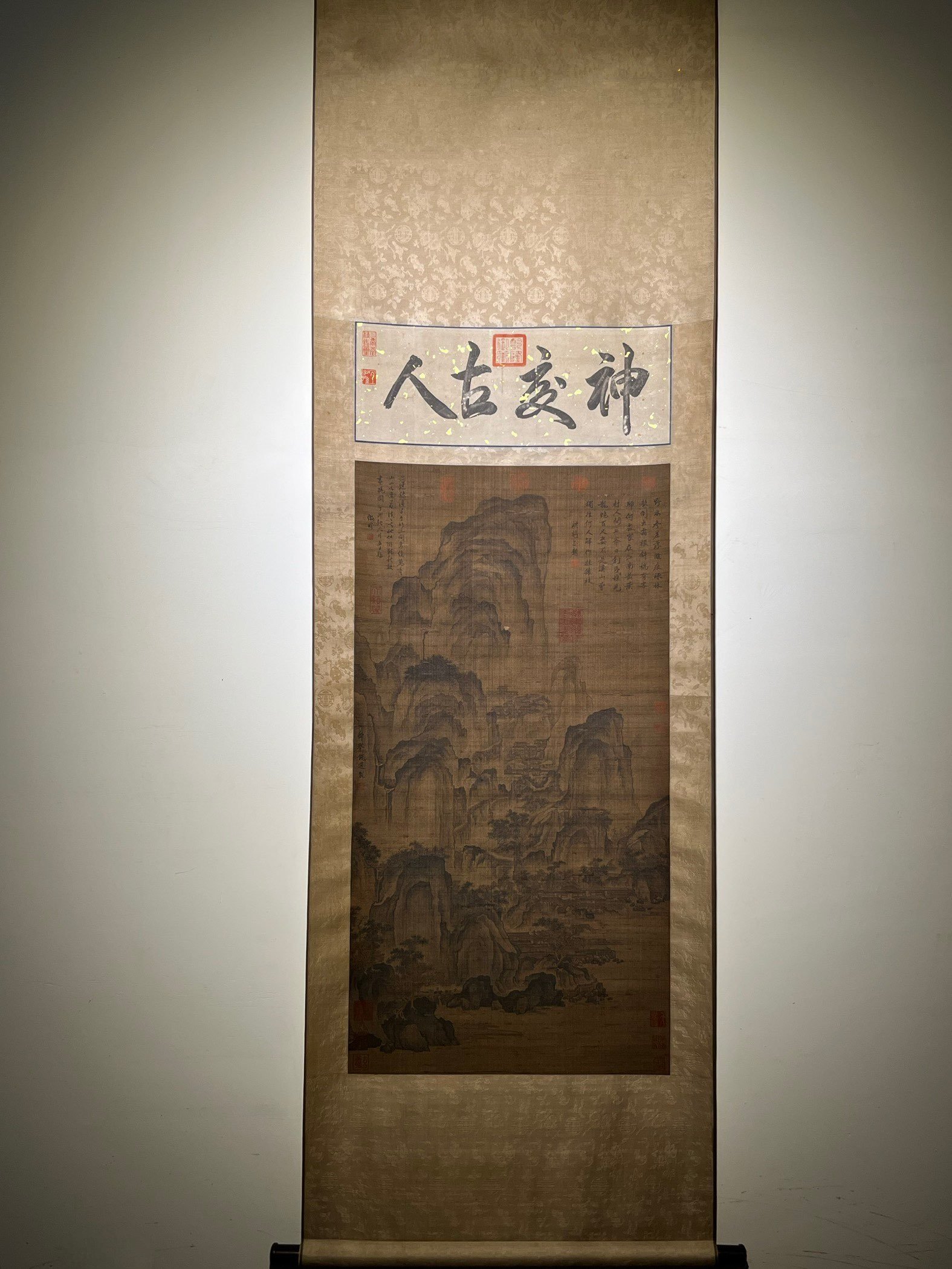 Chinese scroll painting Qian