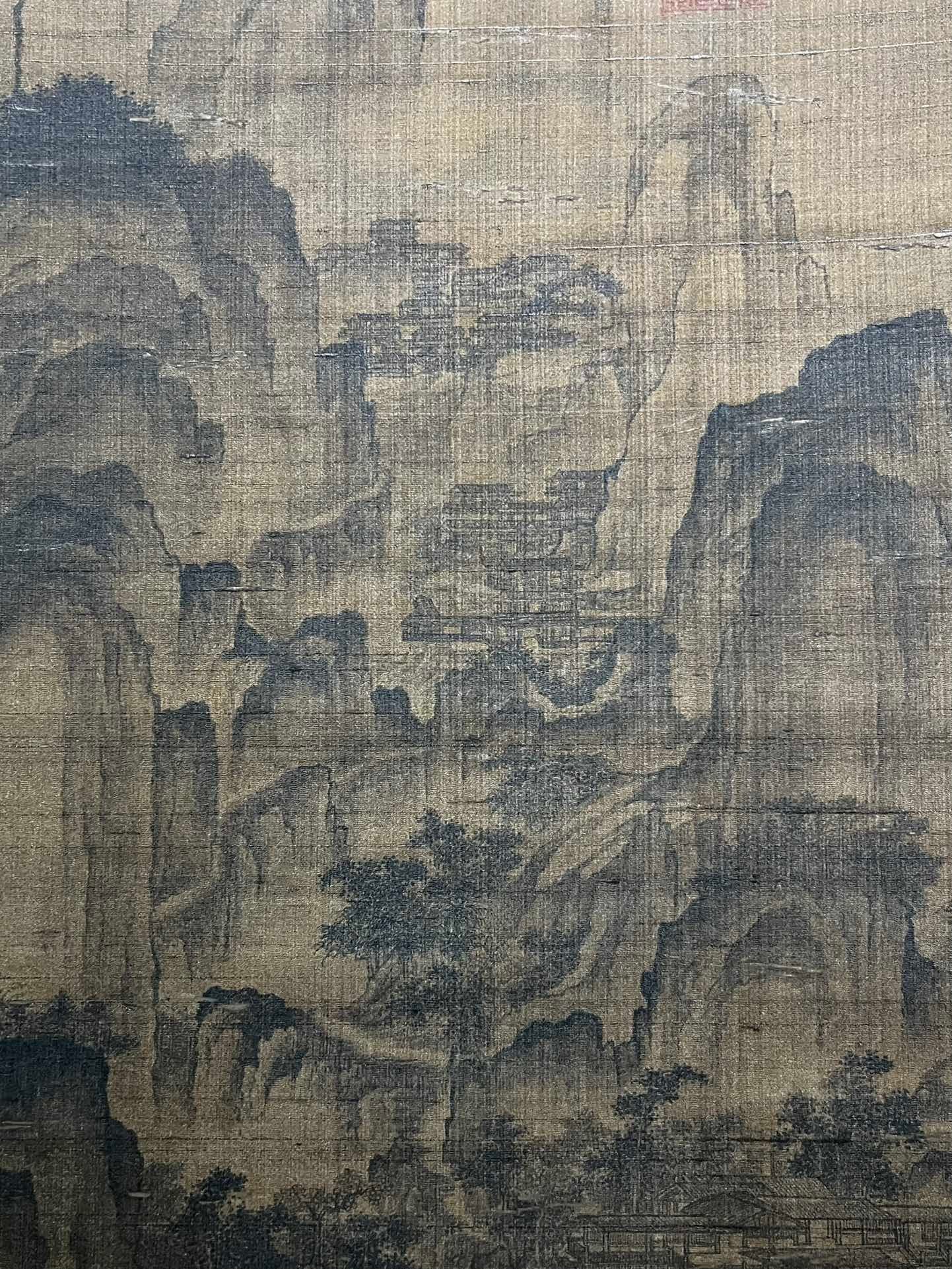 Chinese scroll painting Qian