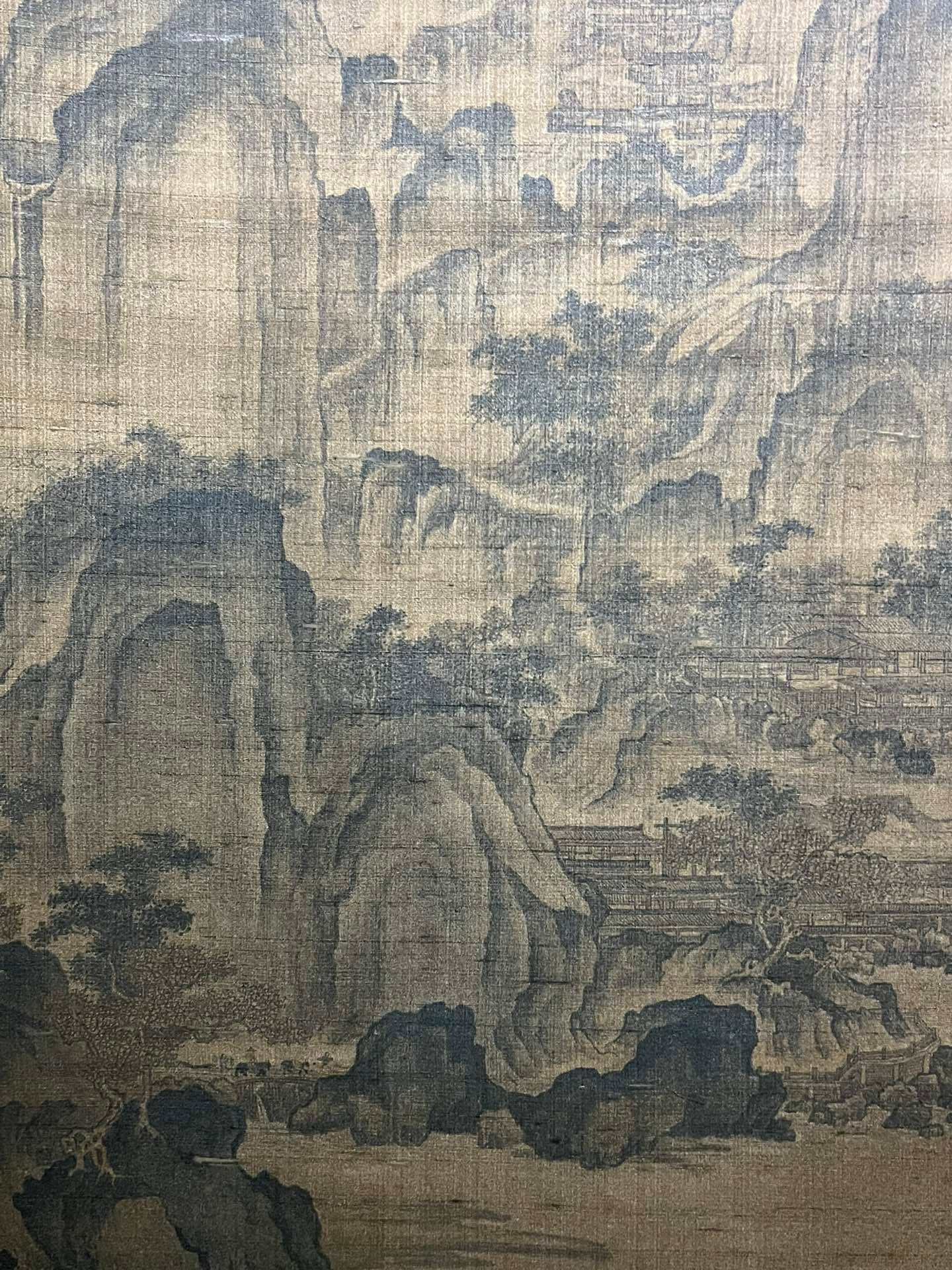 Chinese scroll painting Qian