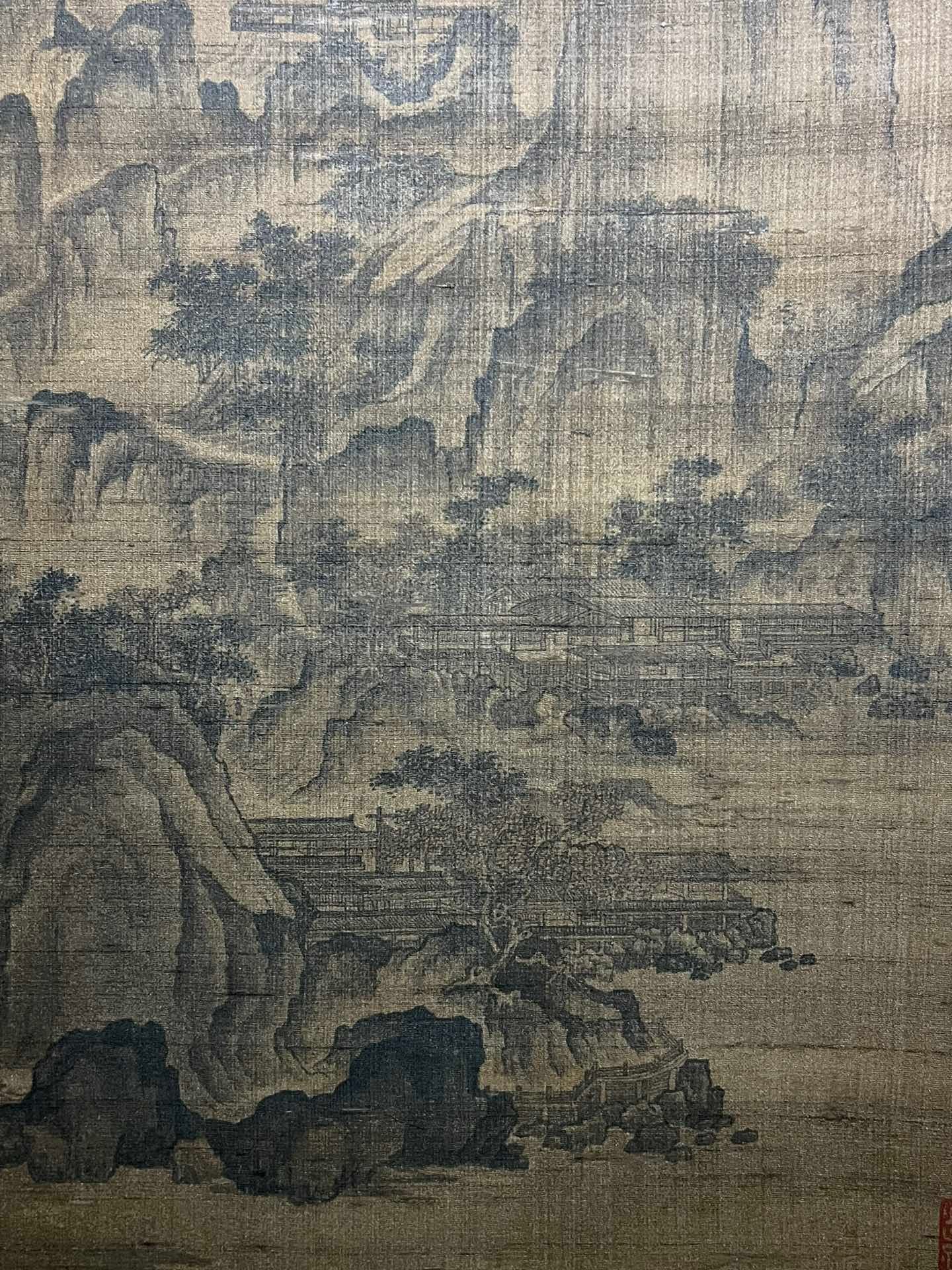 Chinese scroll painting Qian