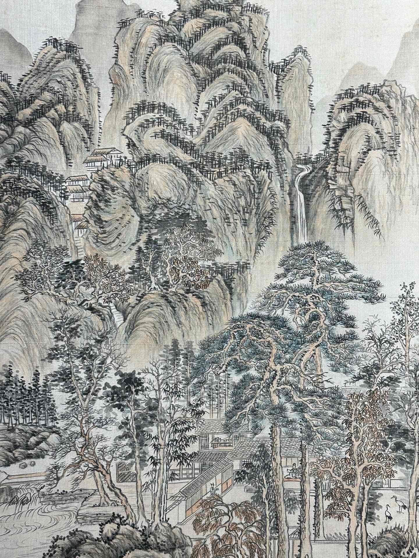 Chinese scroll painting Zhang Daqian