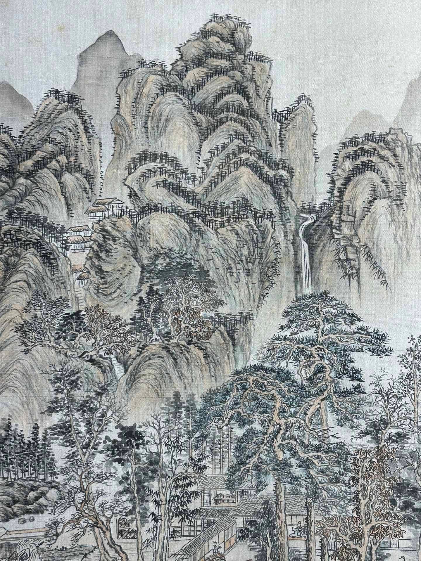 Chinese scroll painting Zhang Daqian