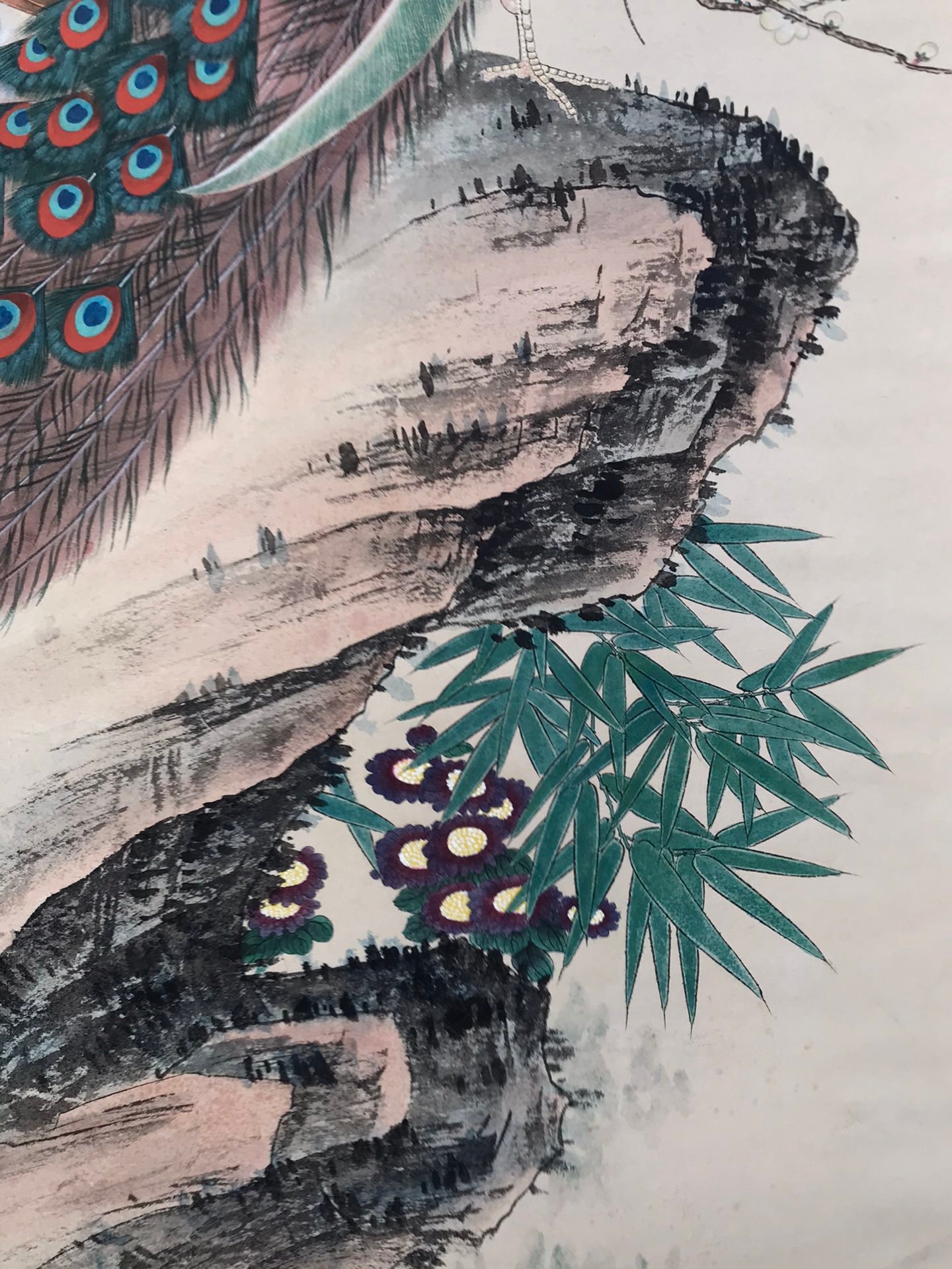 Chinese scroll painting Tian Shiguang