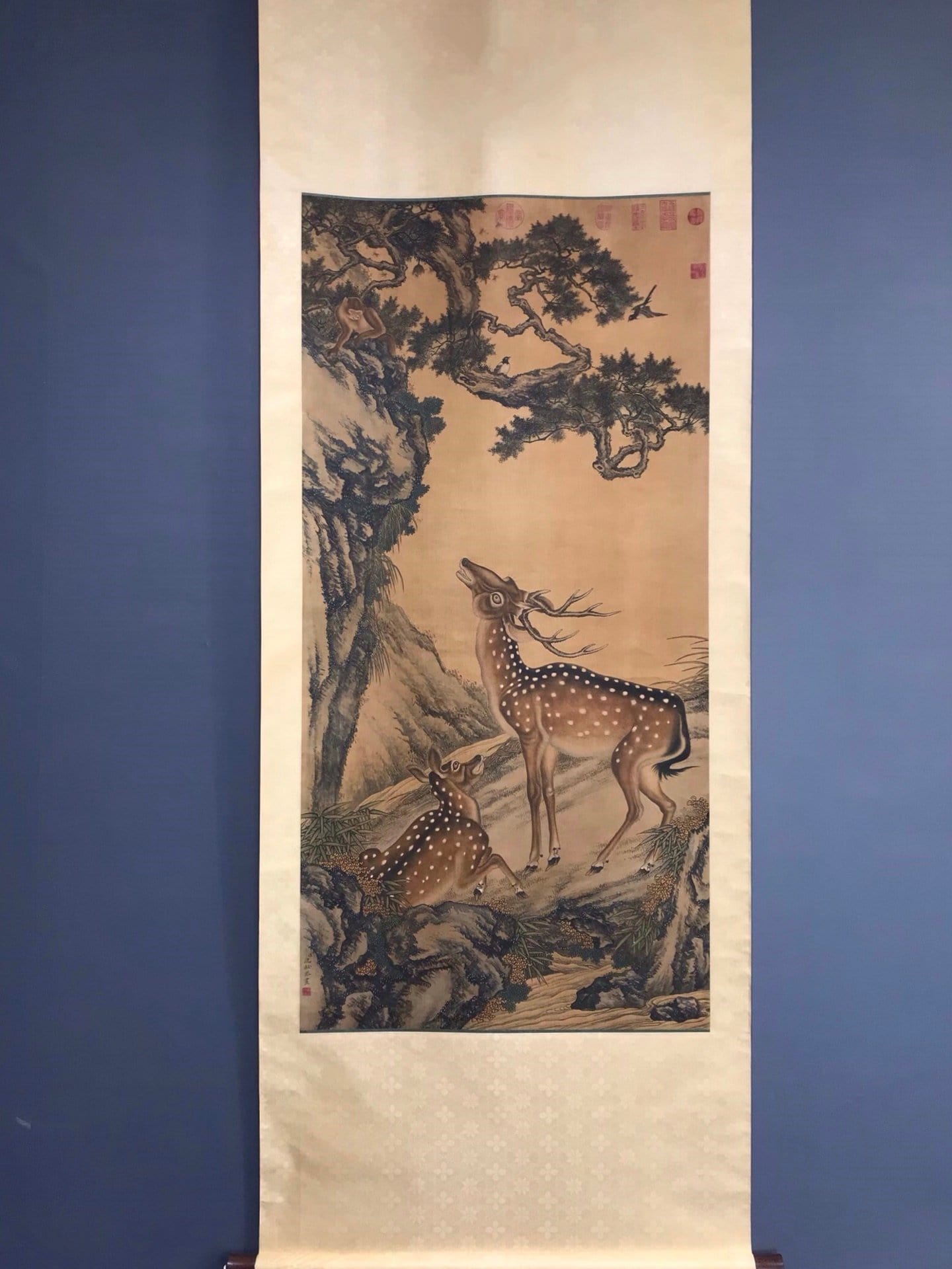 Chinese scroll painting Shen Quan