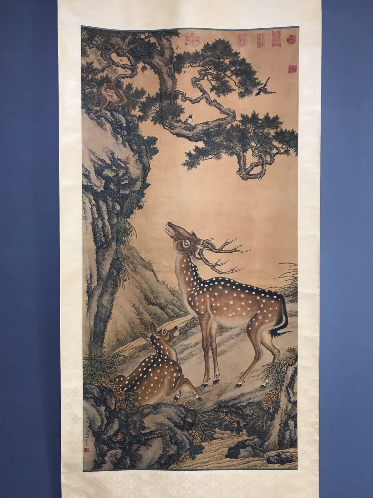 Chinese scroll painting Shen Quan