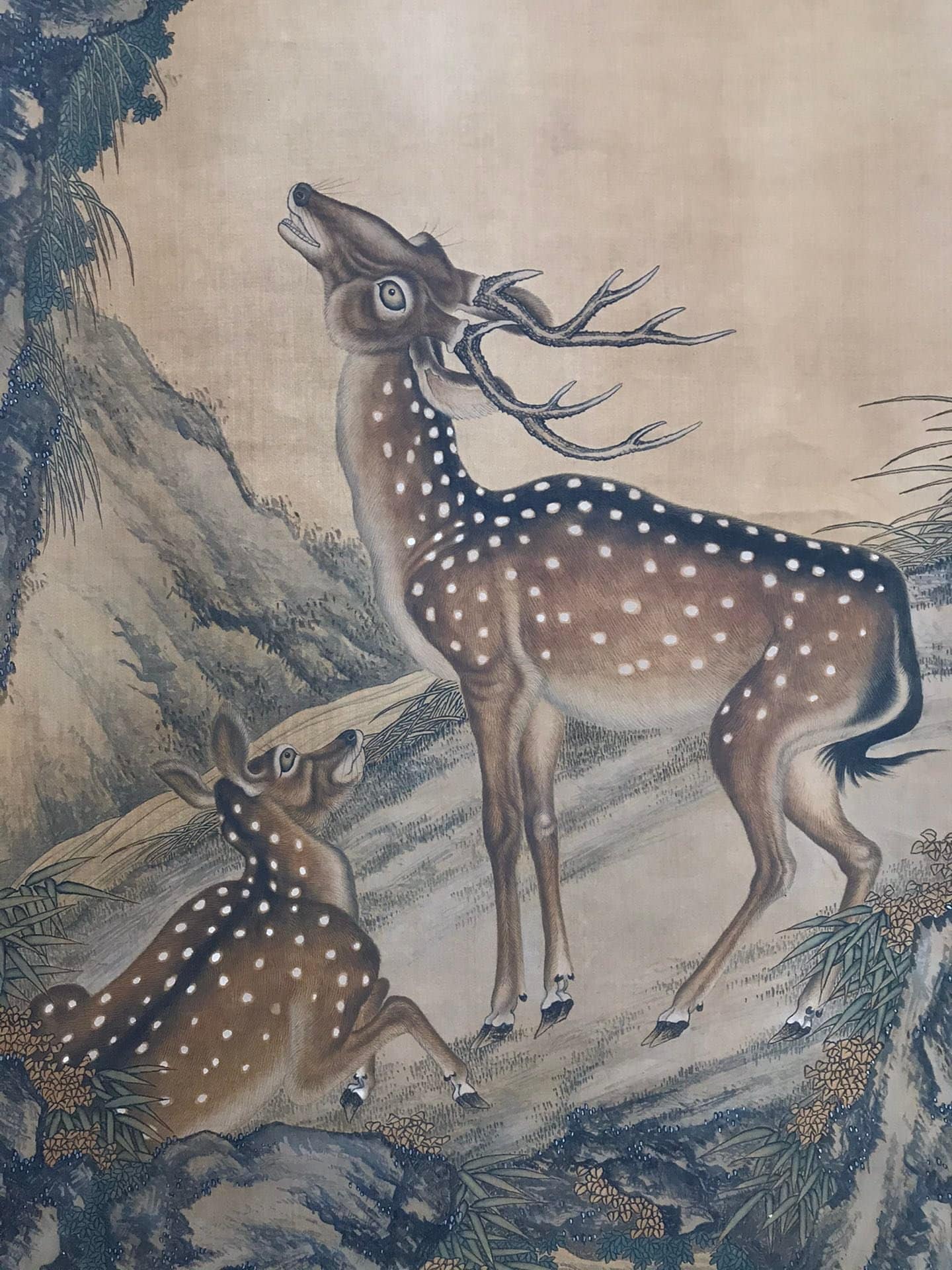 Chinese scroll painting Shen Quan