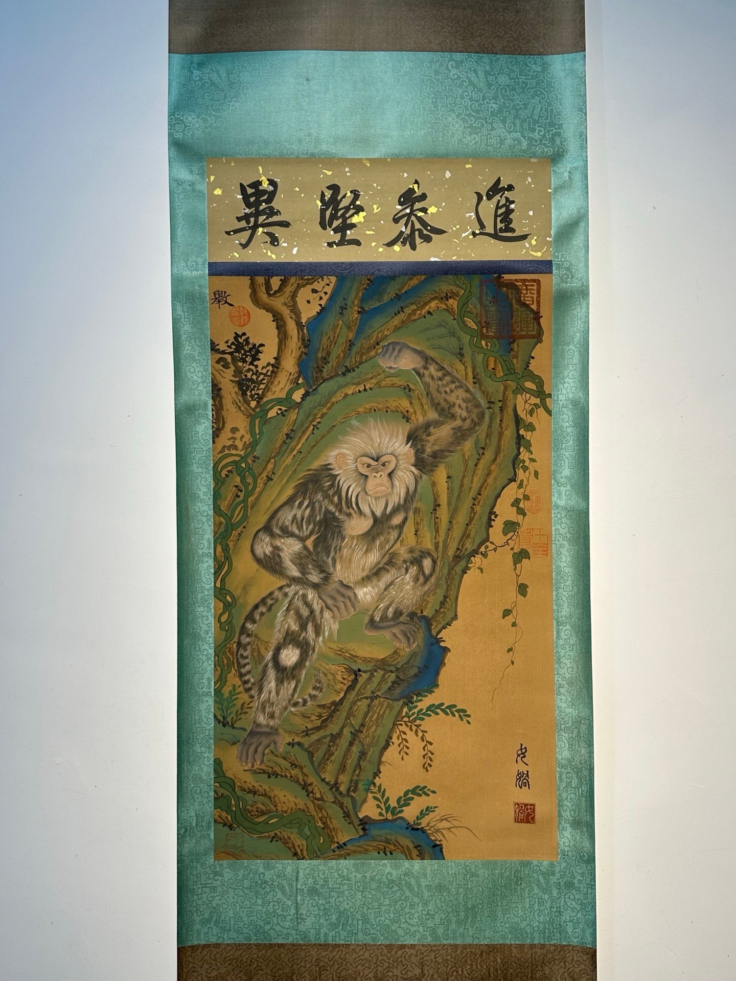 Chinese scroll painting N ü wa