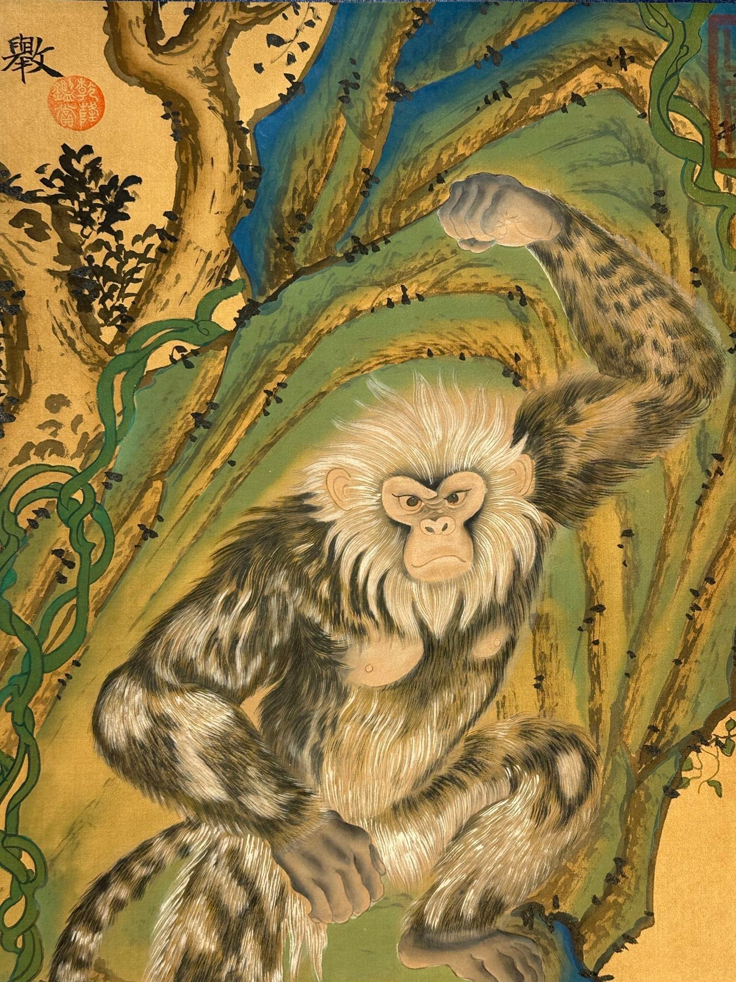 Chinese scroll painting N ü wa