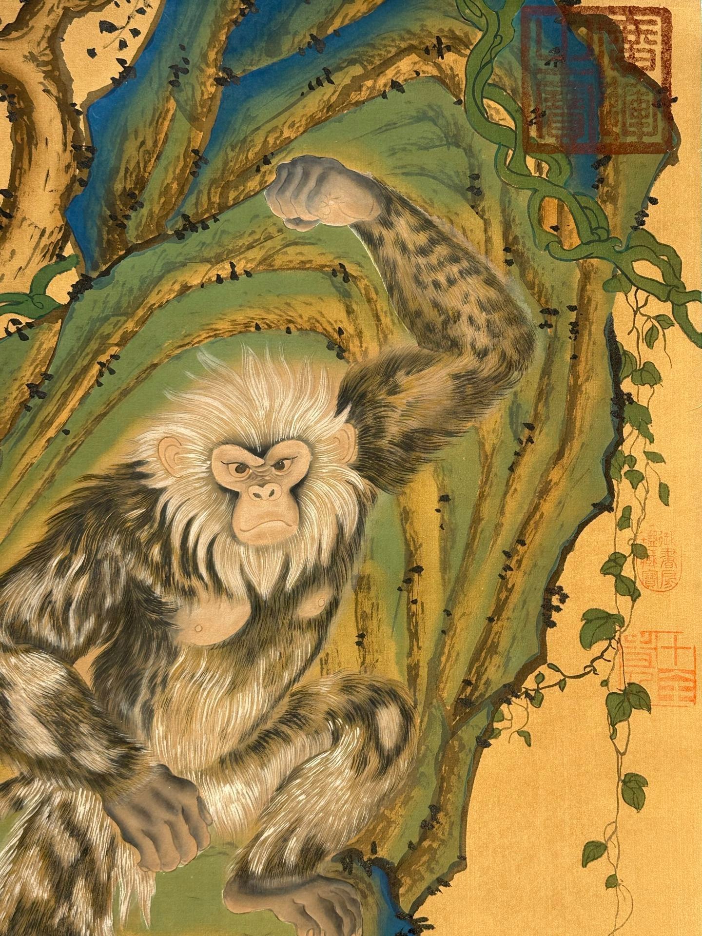 Chinese scroll painting N ü wa