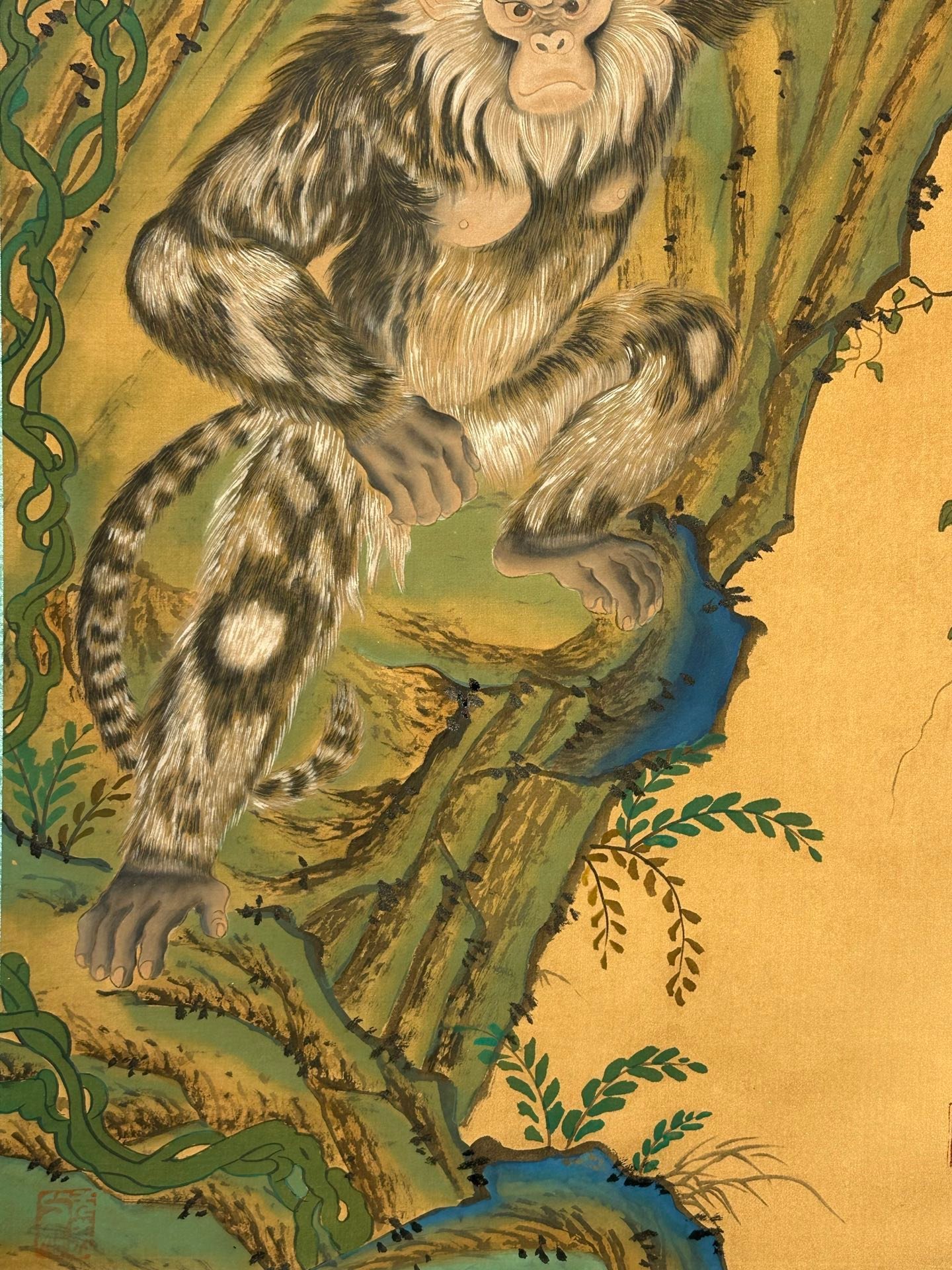 Chinese scroll painting N ü wa