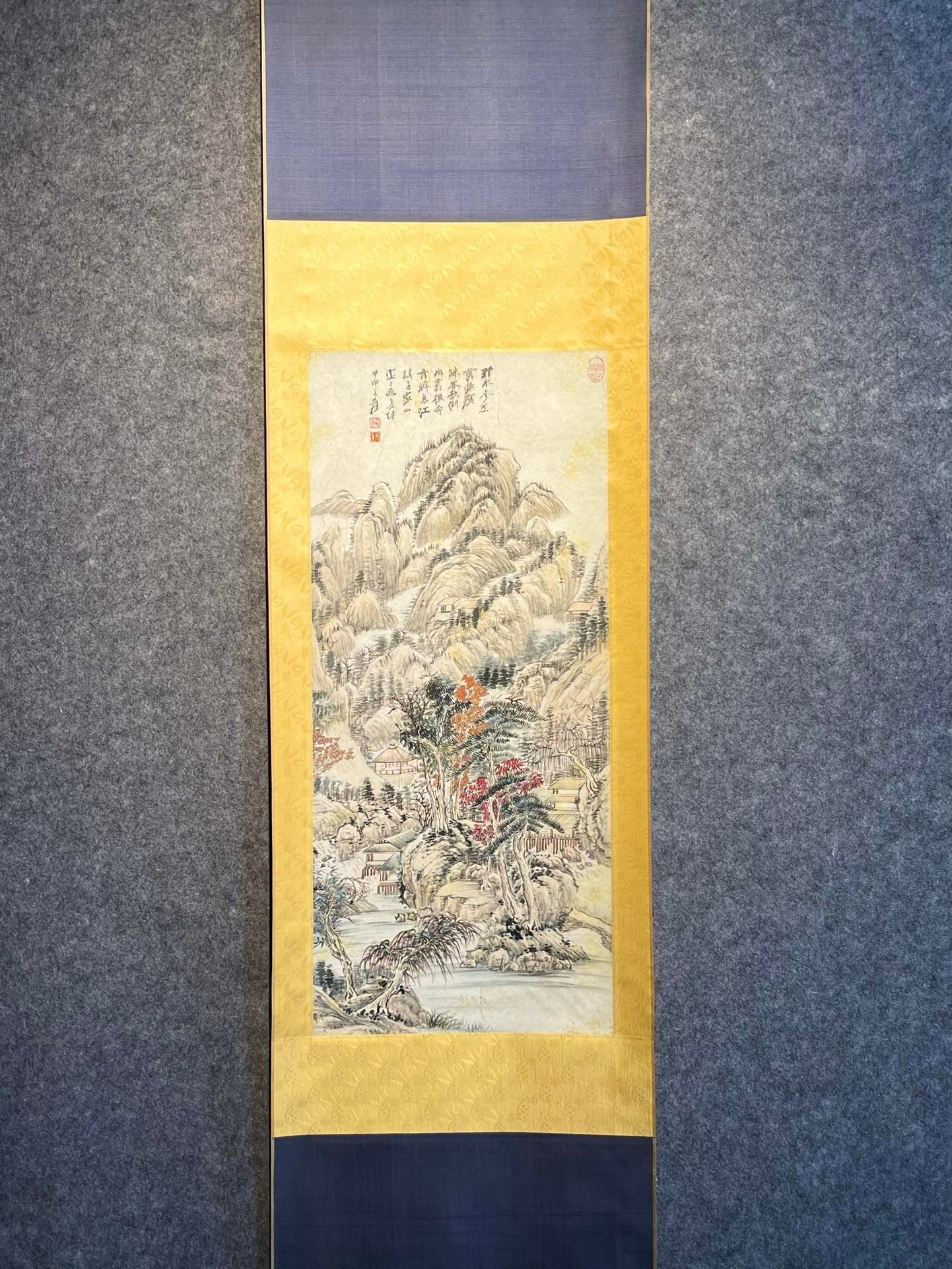 Chinese scroll painting Zhang Daqian