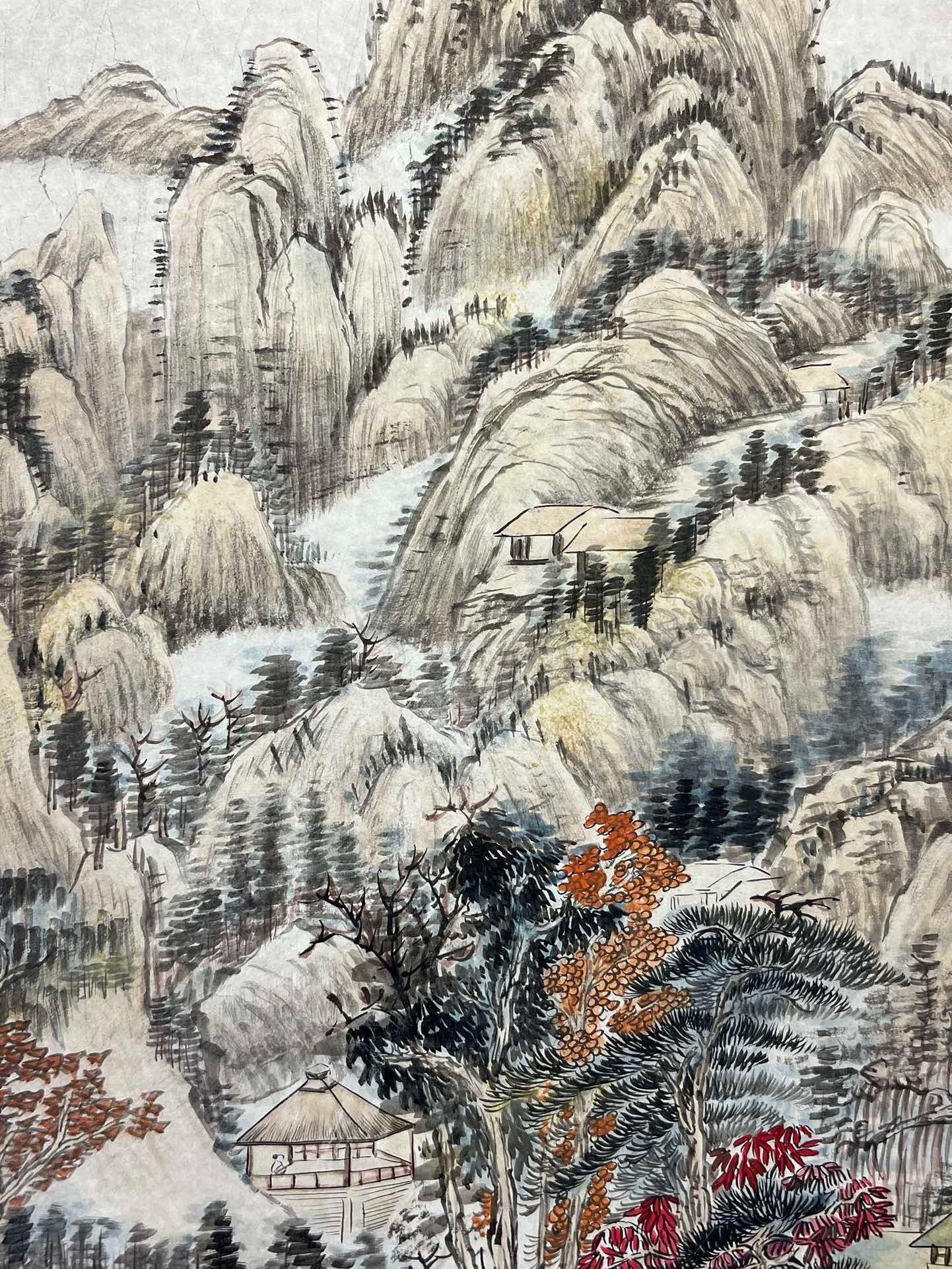 Chinese scroll painting Zhang Daqian