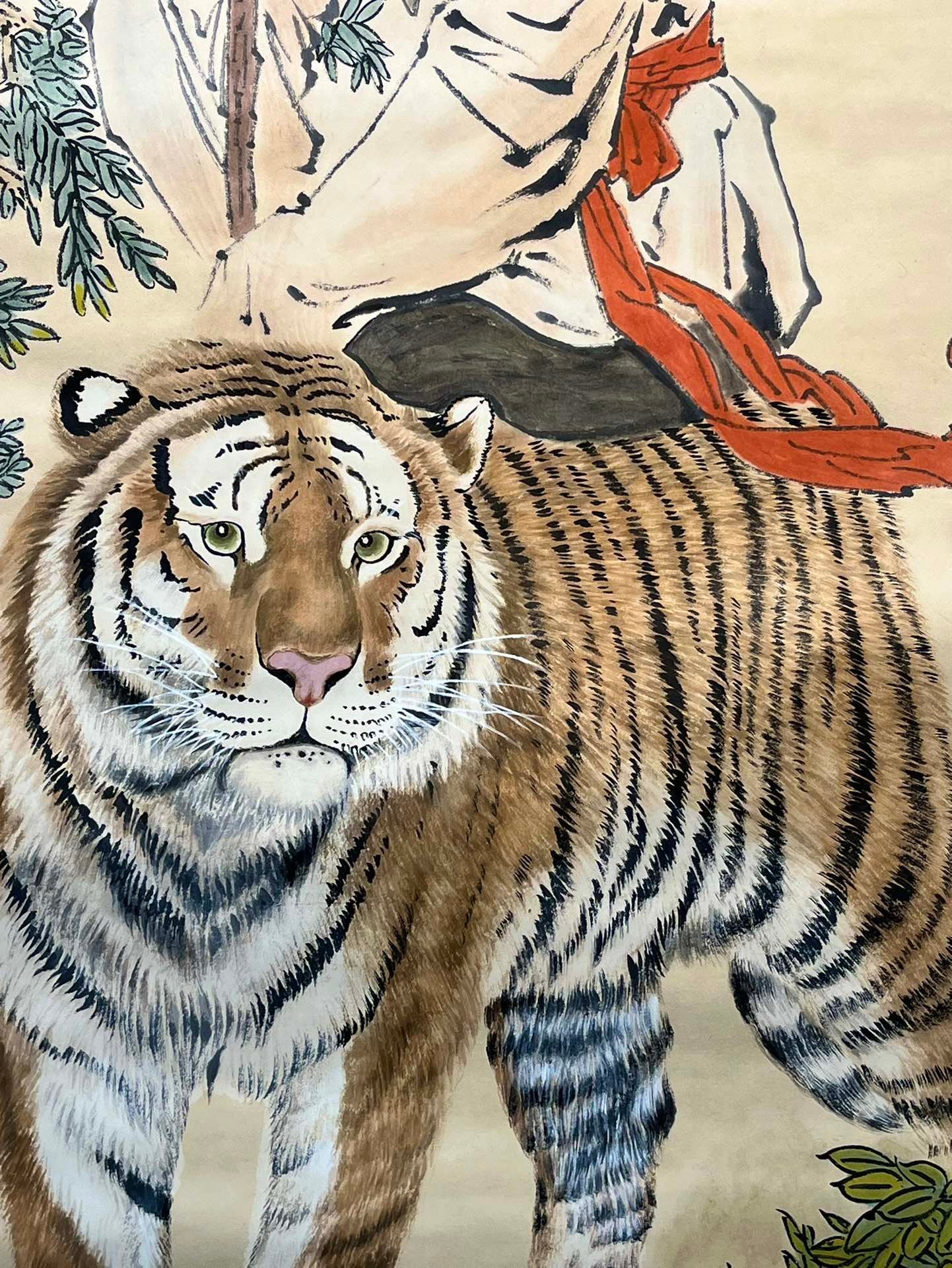 Chinese scroll painting Ren Shuiying