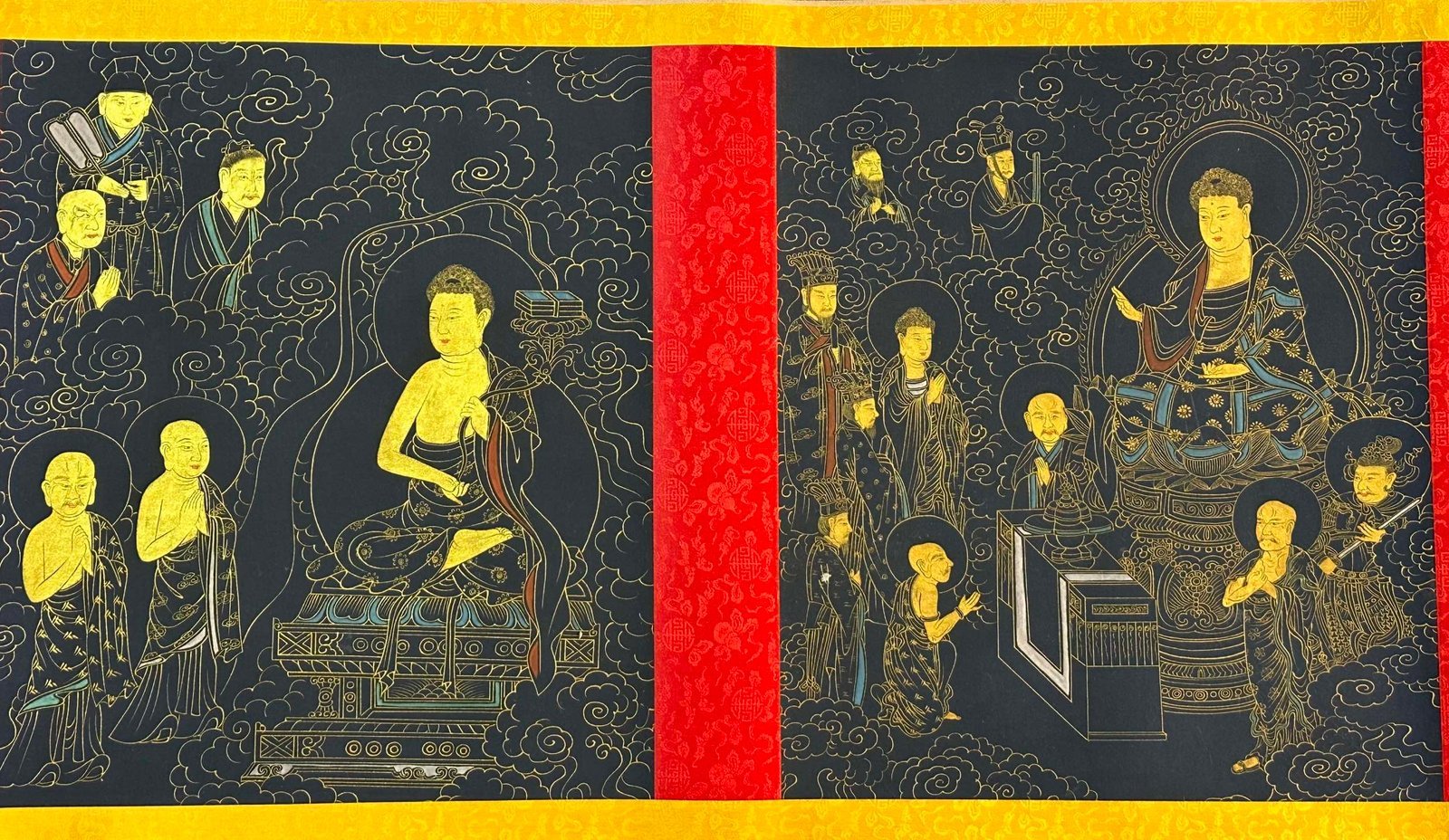 Chinese scroll painting Wu Bin
