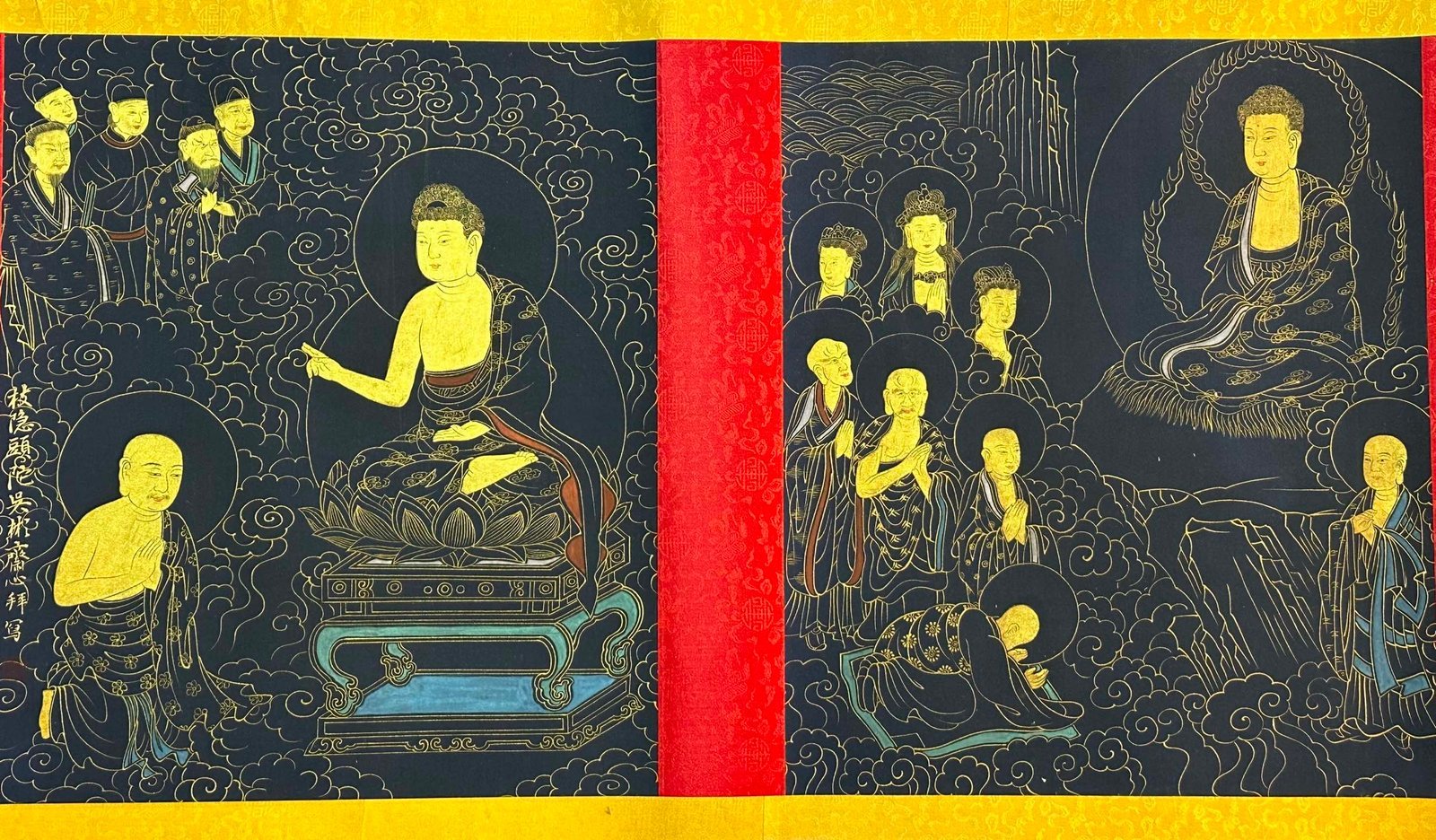 Chinese scroll painting Wu Bin