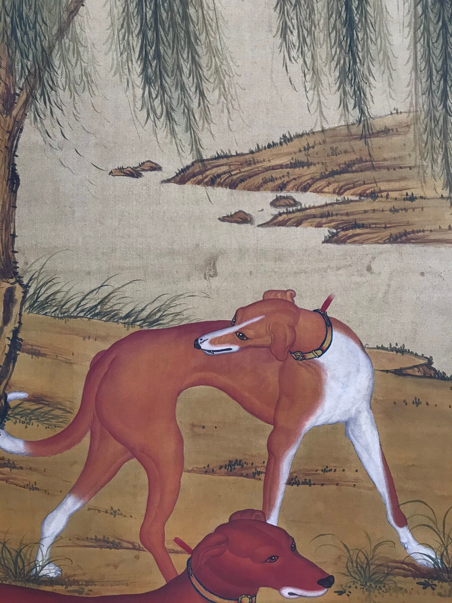 Chinese scroll painting Wang Zhicheng