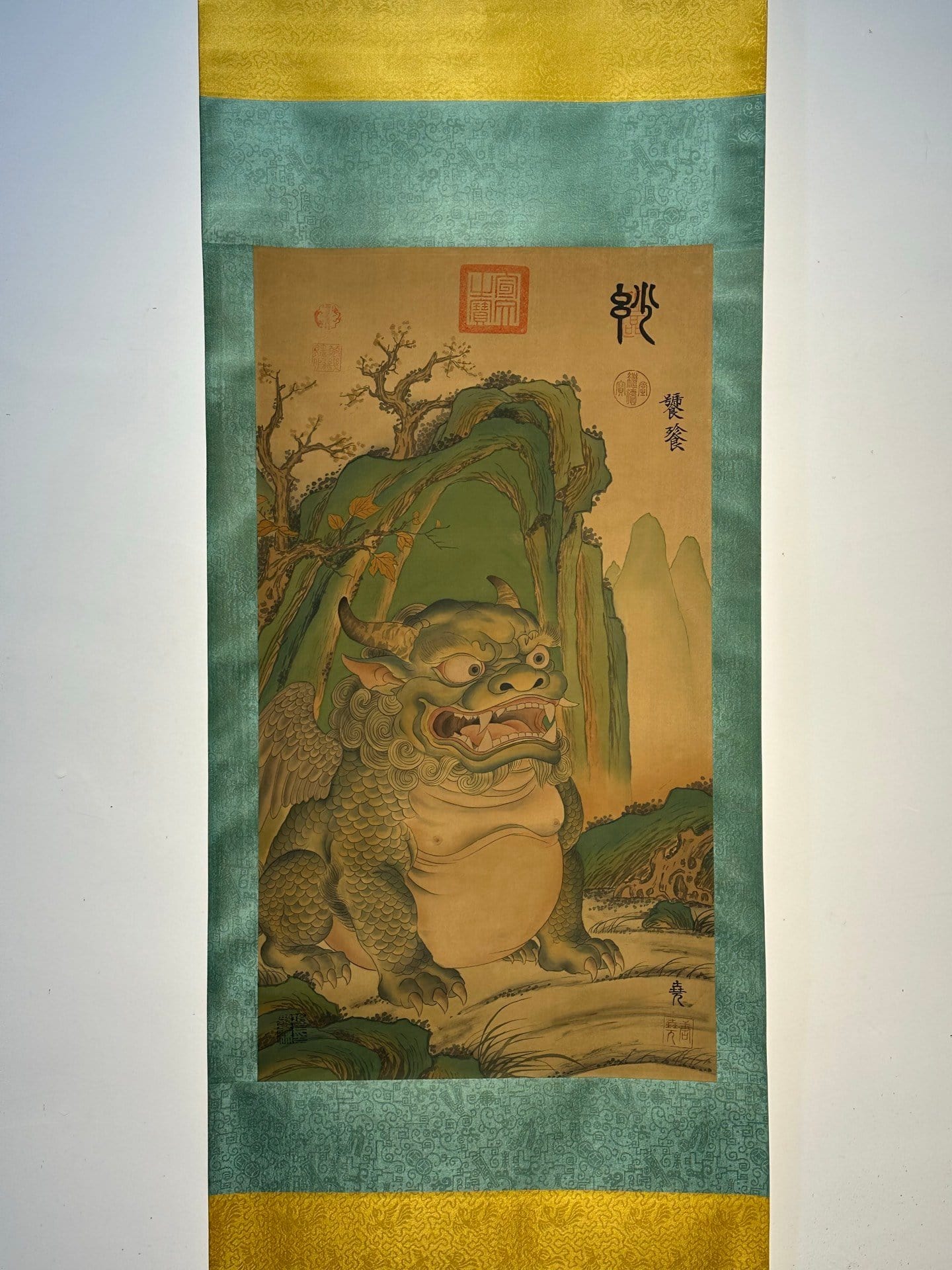 Chinese scroll painting Tang Yao