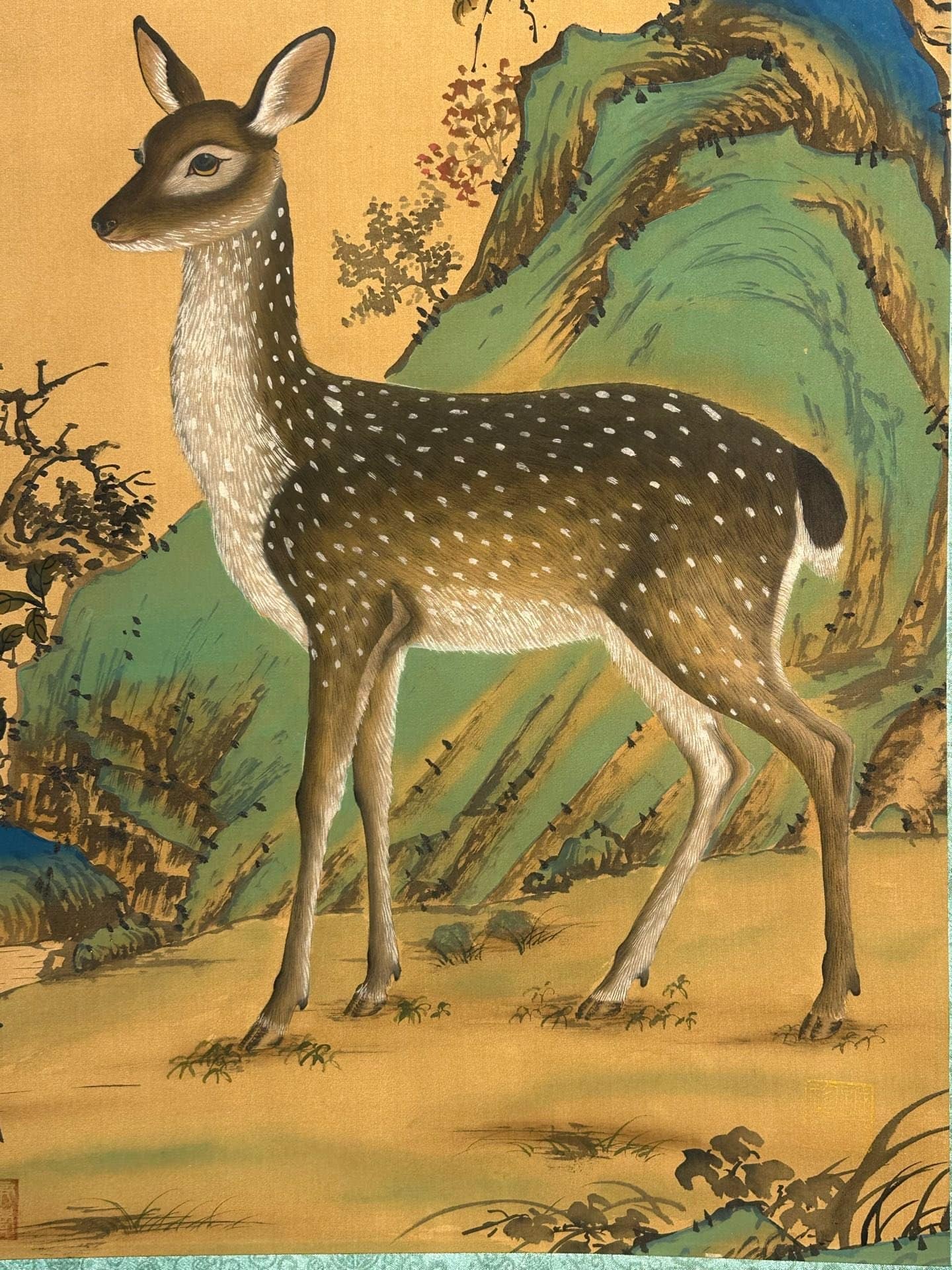 Chinese scroll painting Ku Ji