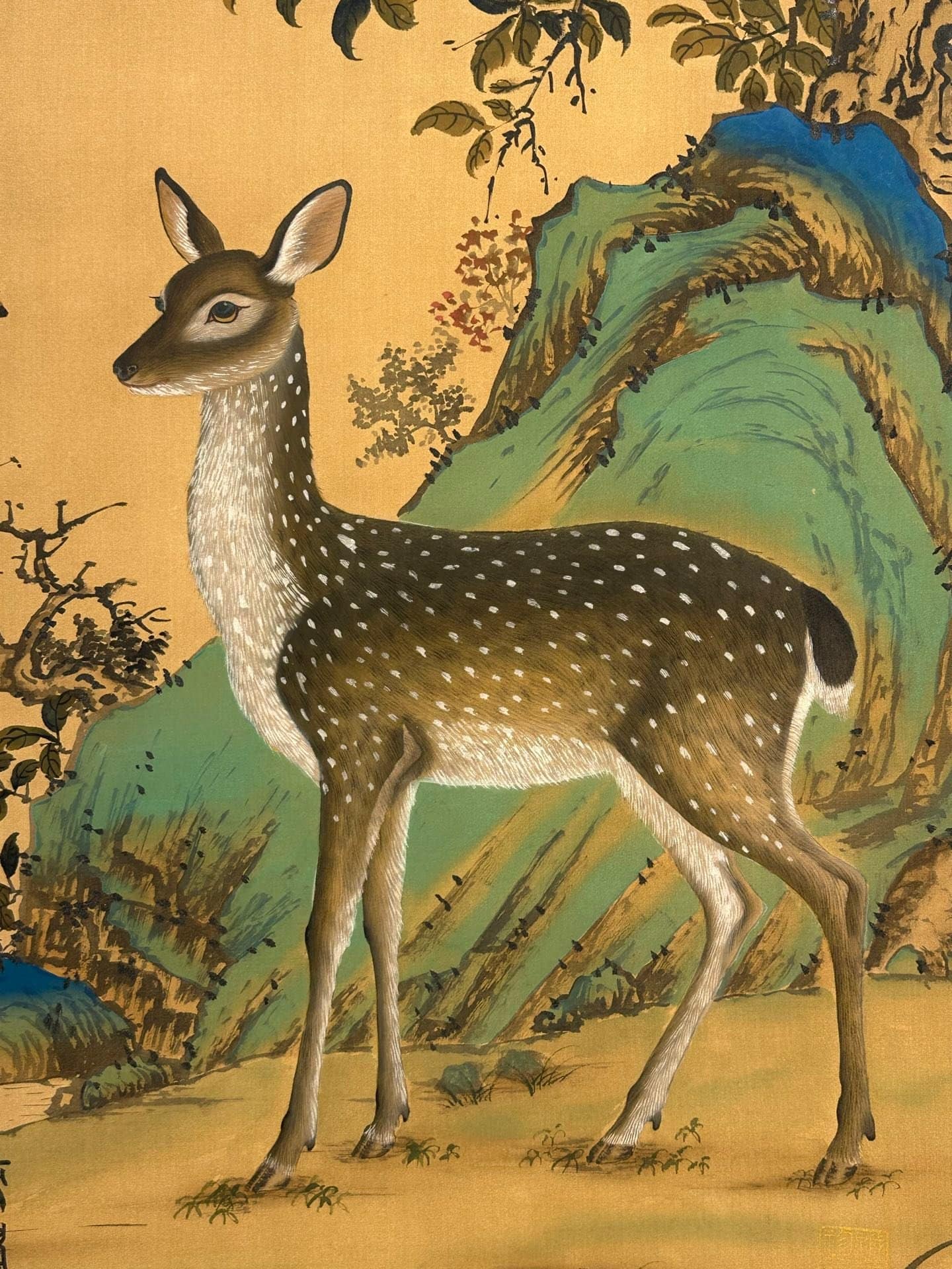 Chinese scroll painting Ku Ji