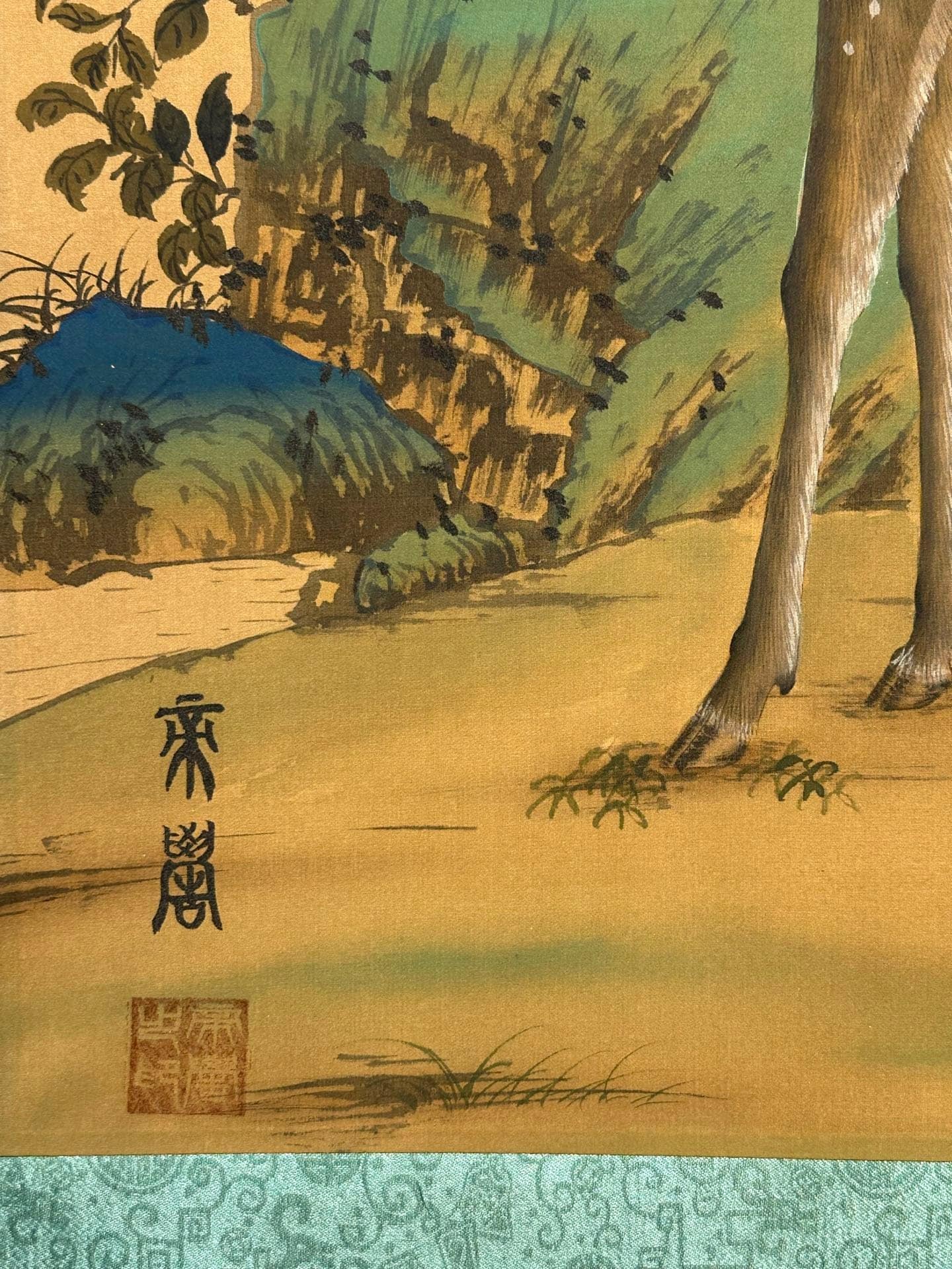 Chinese scroll painting Ku Ji