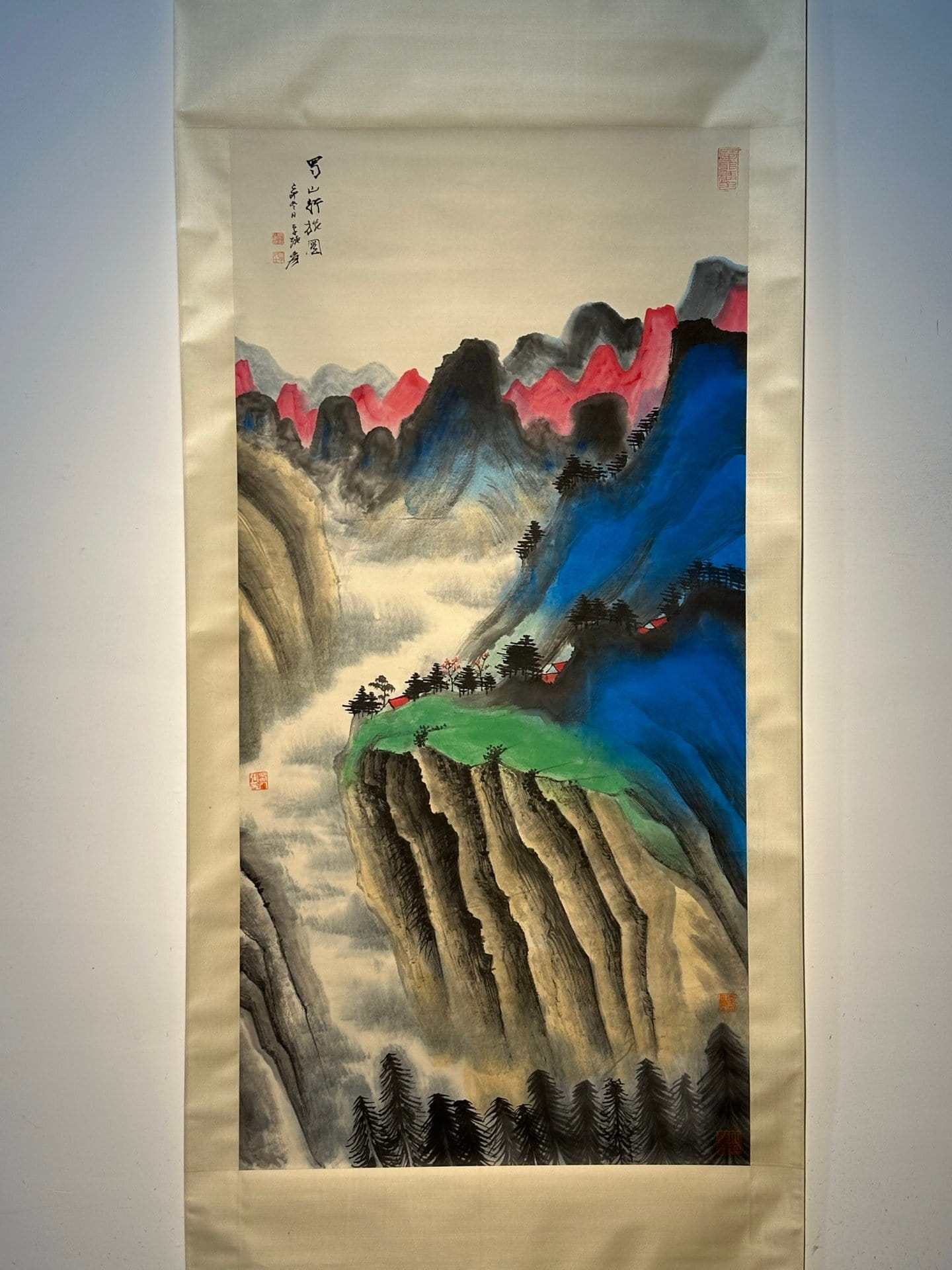 Chinese scroll painting Zhang Daqian