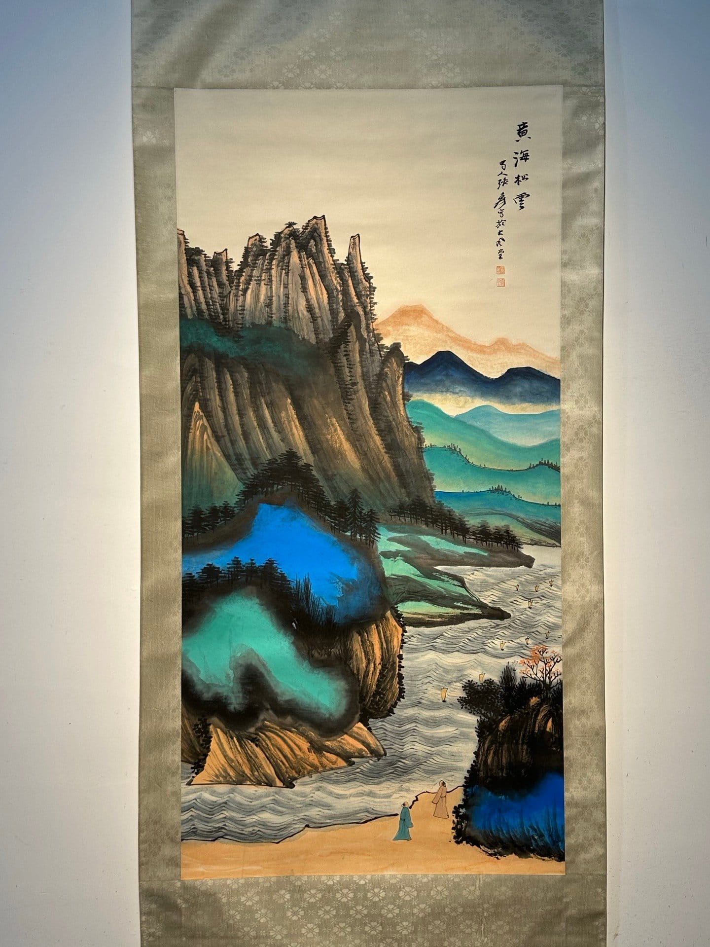 Chinese scroll painting Zhang Daqian