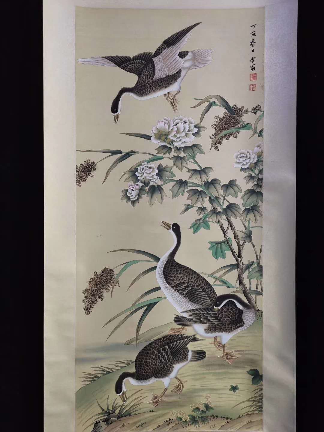 Chinese scroll painting Chen Zhifo