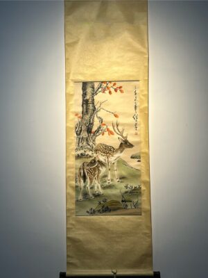 Chinese scroll painting Liu Jiyou