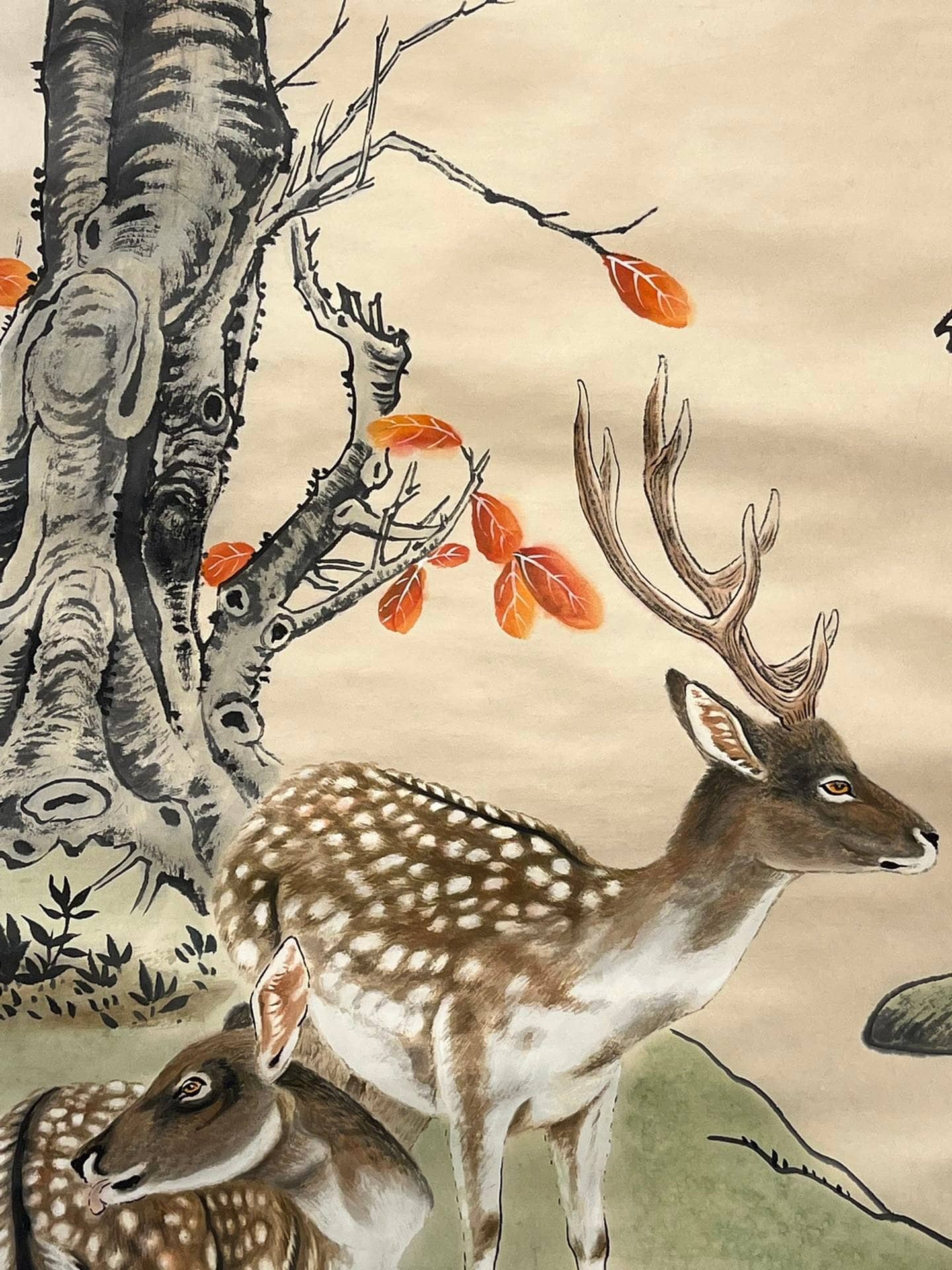 Chinese scroll painting Liu Jiyou