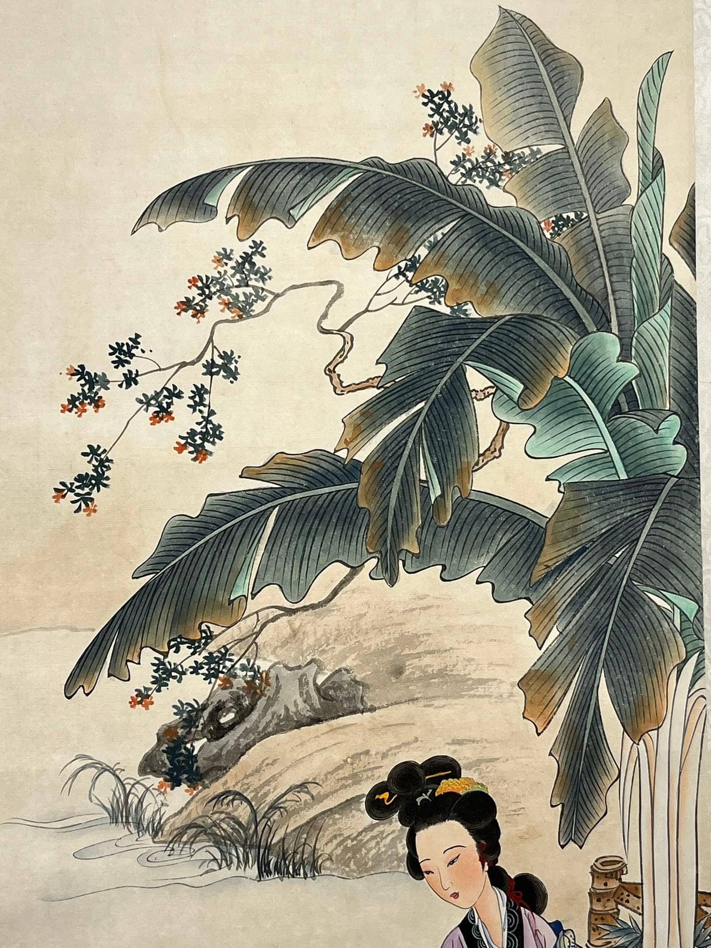 Chinese scroll painting Huang Jun