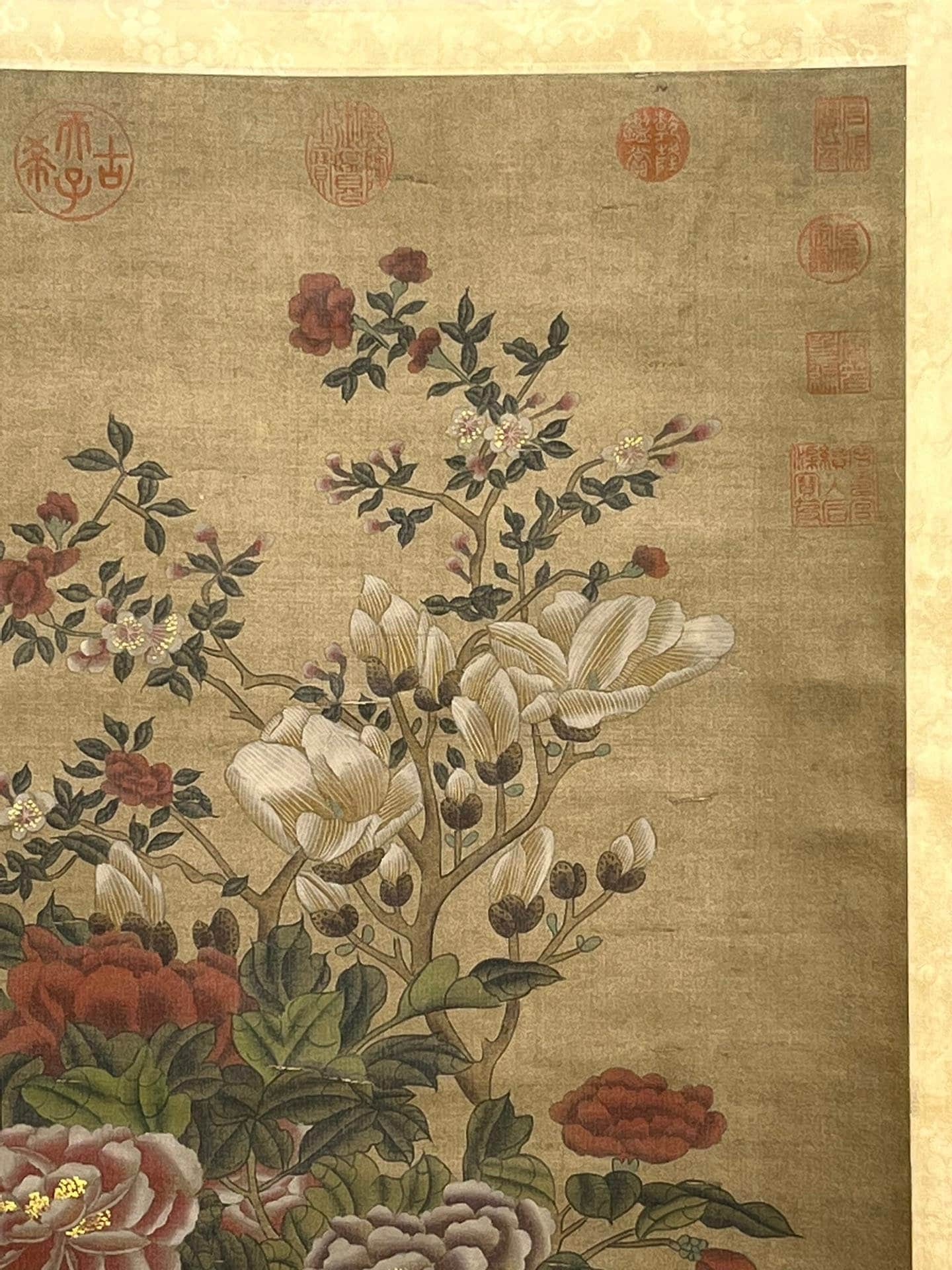 Chinese scroll painting Lin Chun
