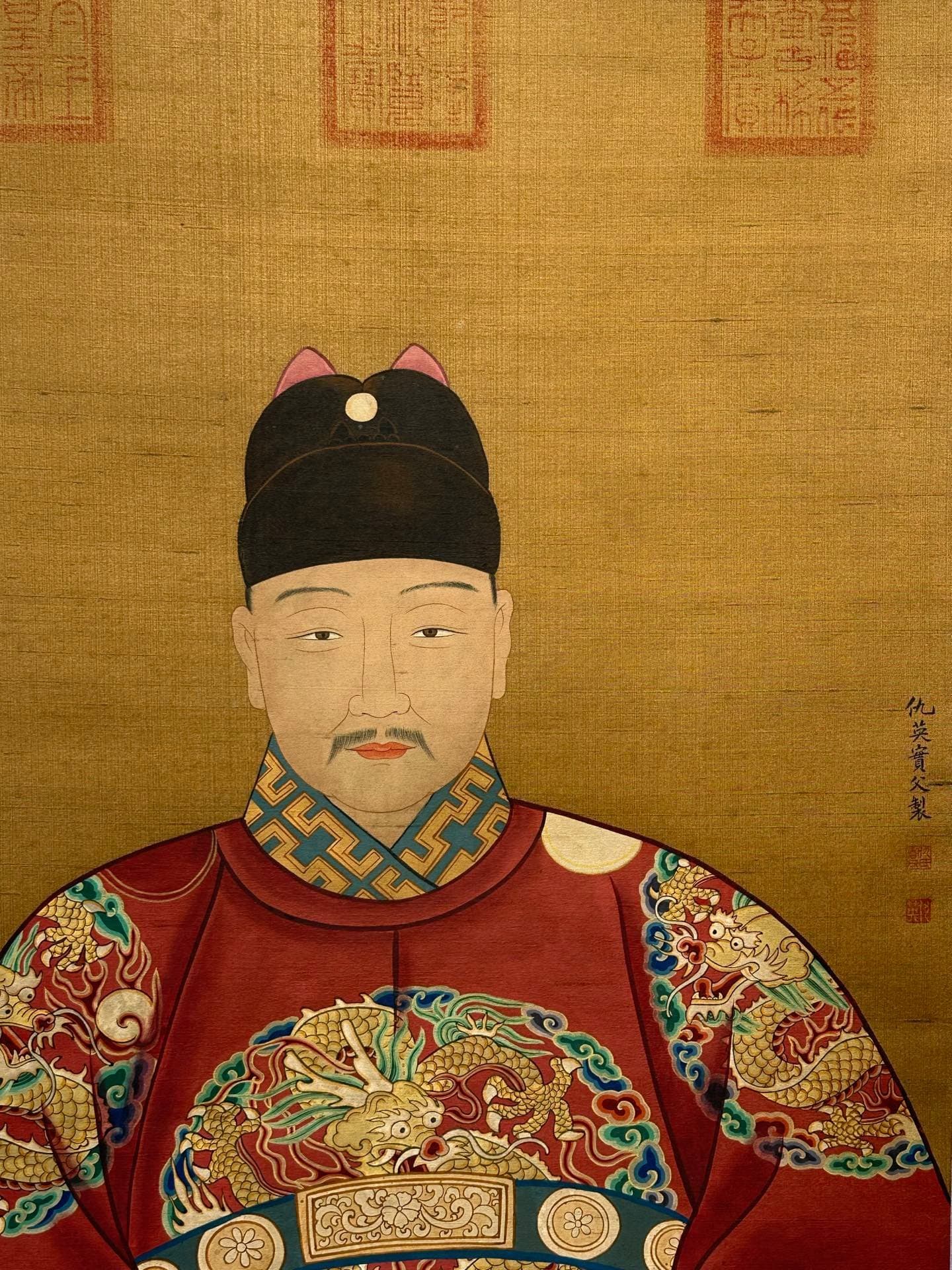 Chinese scroll painting Qiu Ying