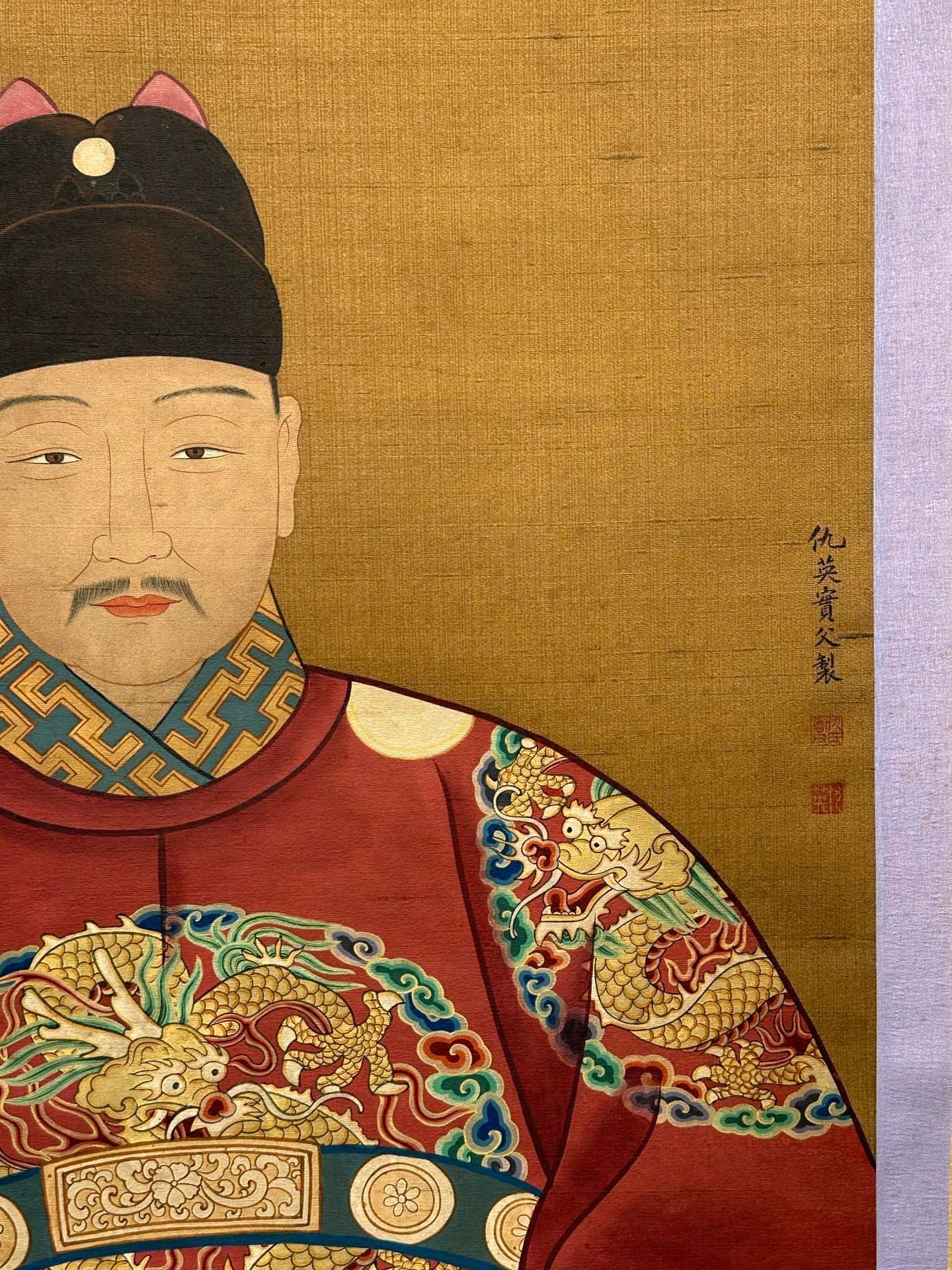 Chinese scroll painting Qiu Ying
