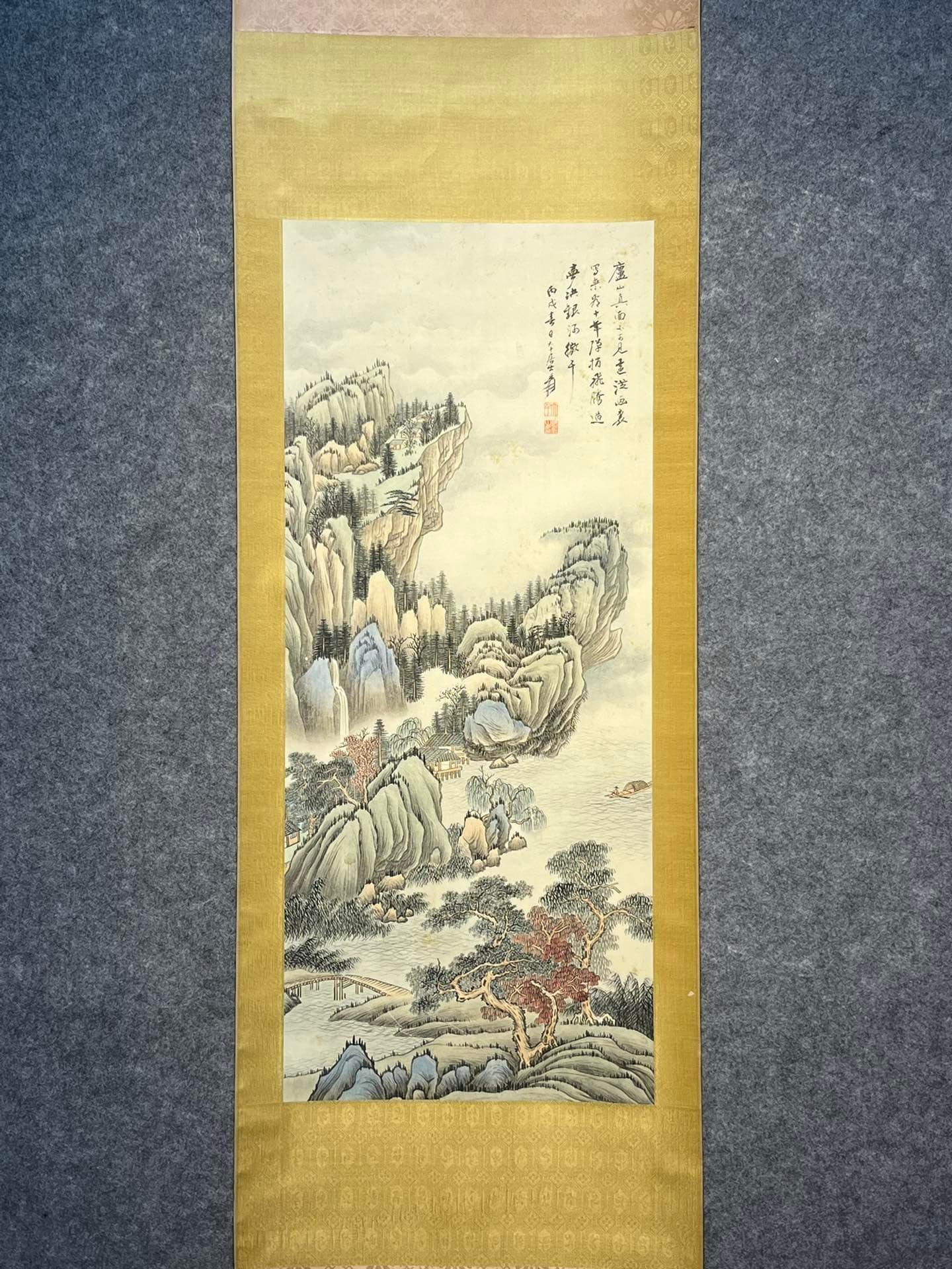 Chinese scroll painting Zhang Daqian