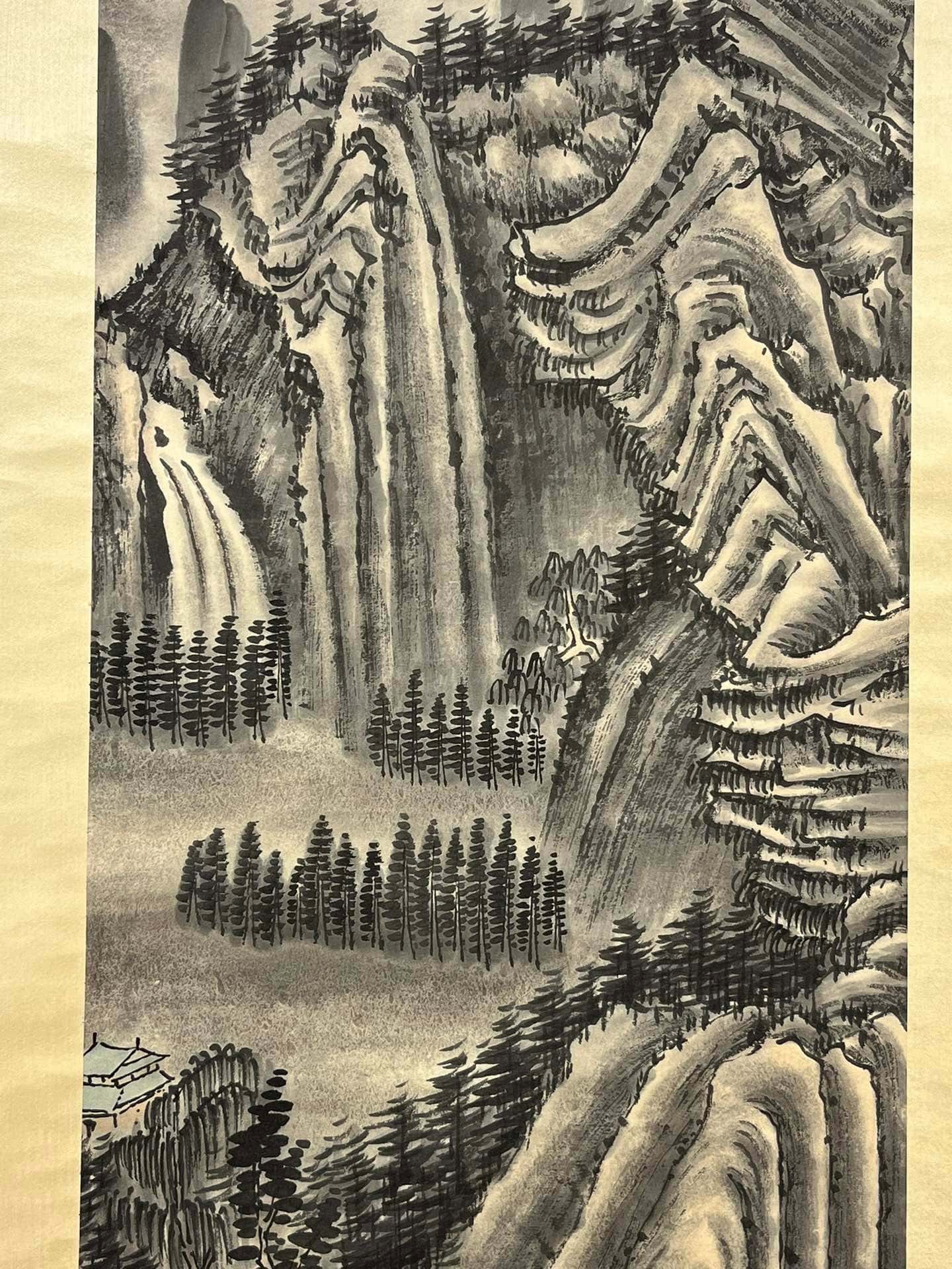 Chinese scroll painting Tao Lengyue
