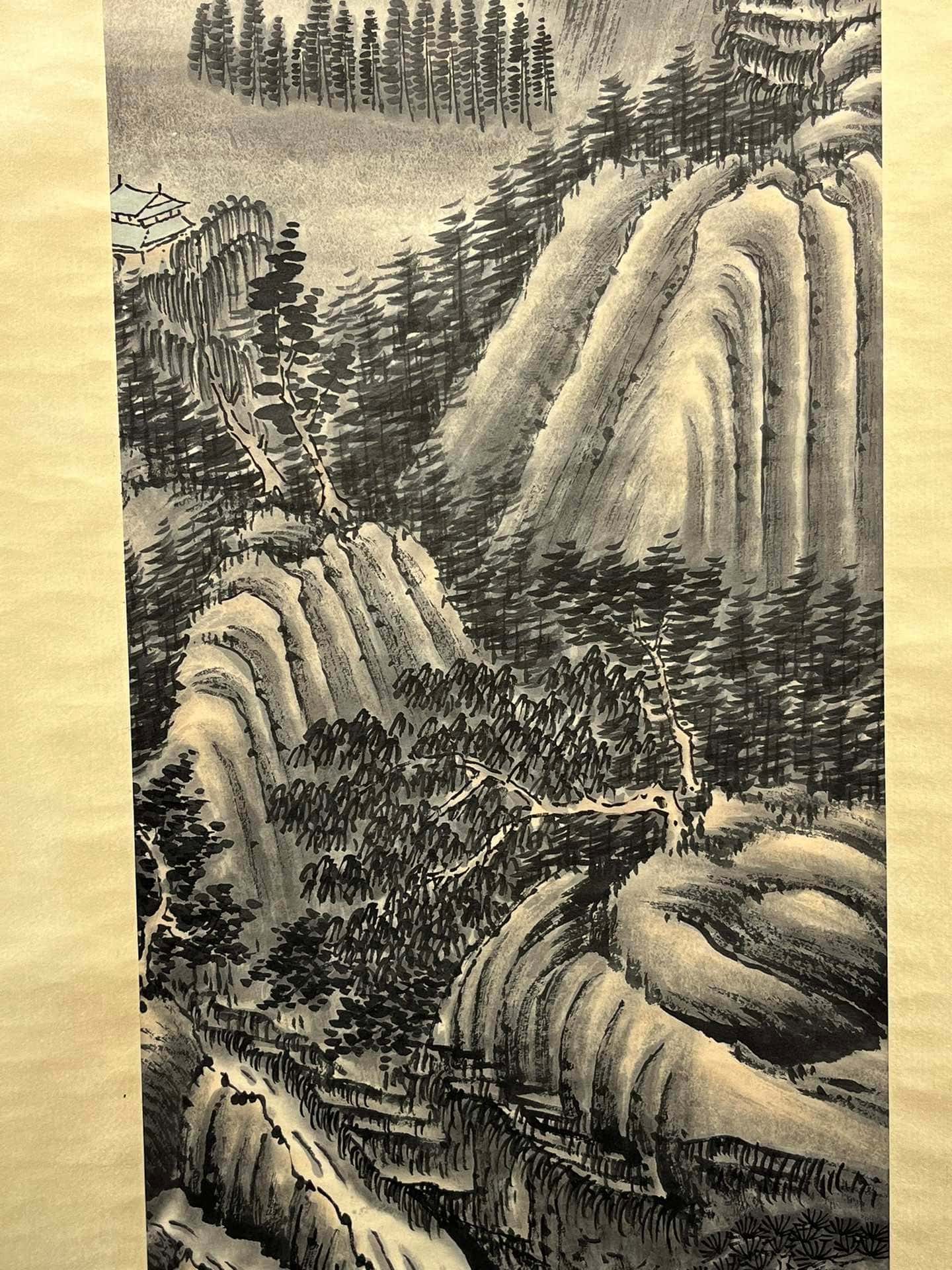 Chinese scroll painting Tao Lengyue