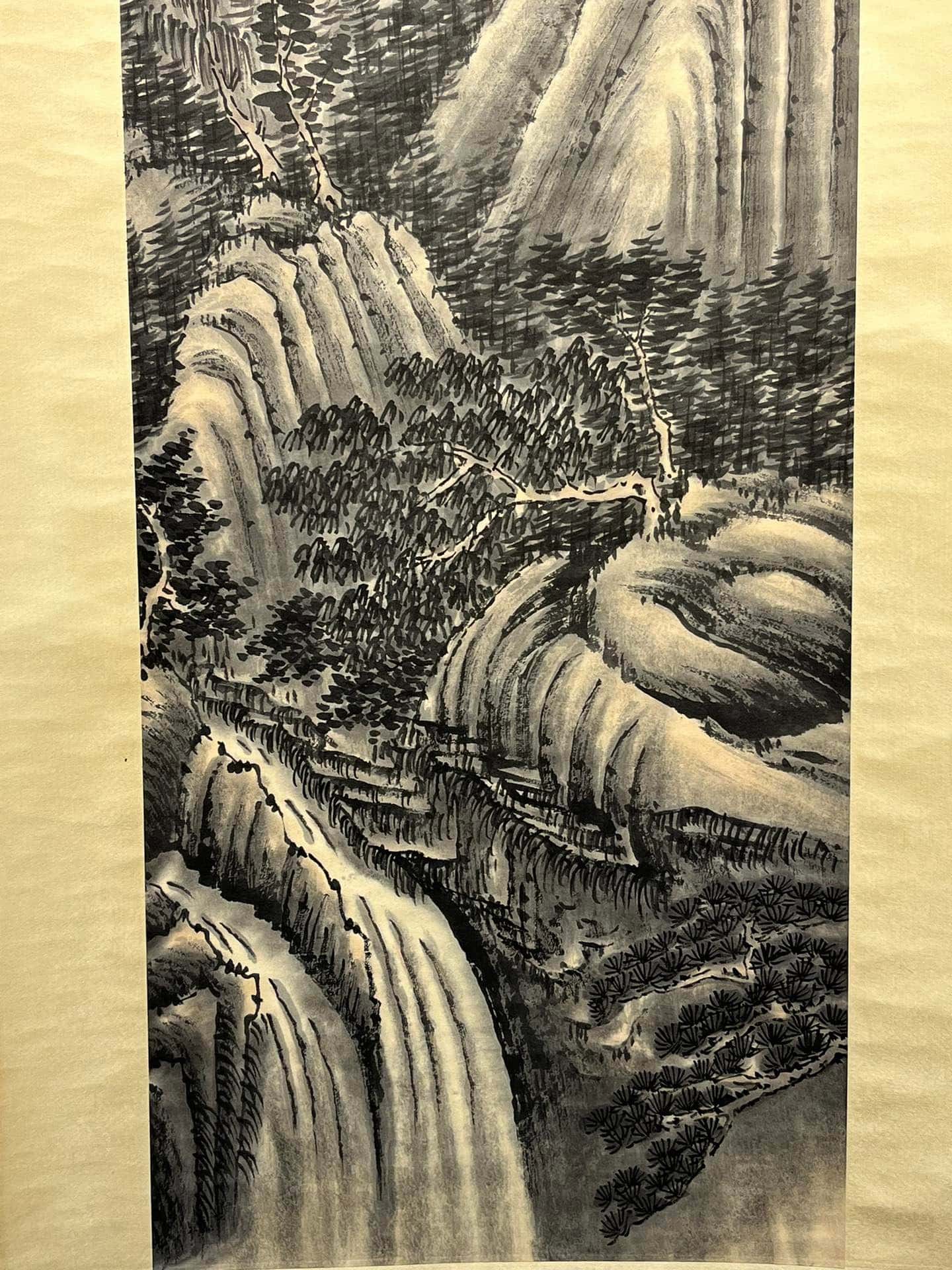 Chinese scroll painting Tao Lengyue