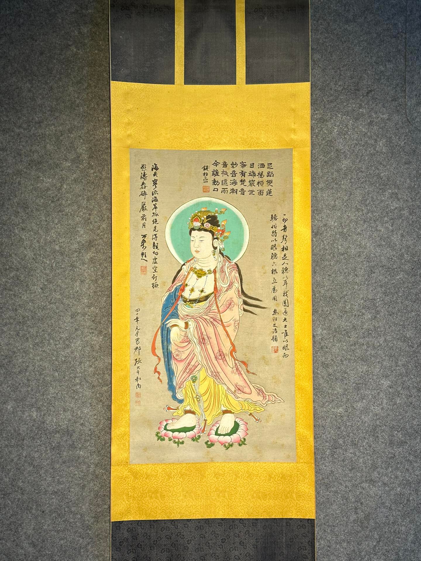 Chinese scroll painting Zhang Daqian